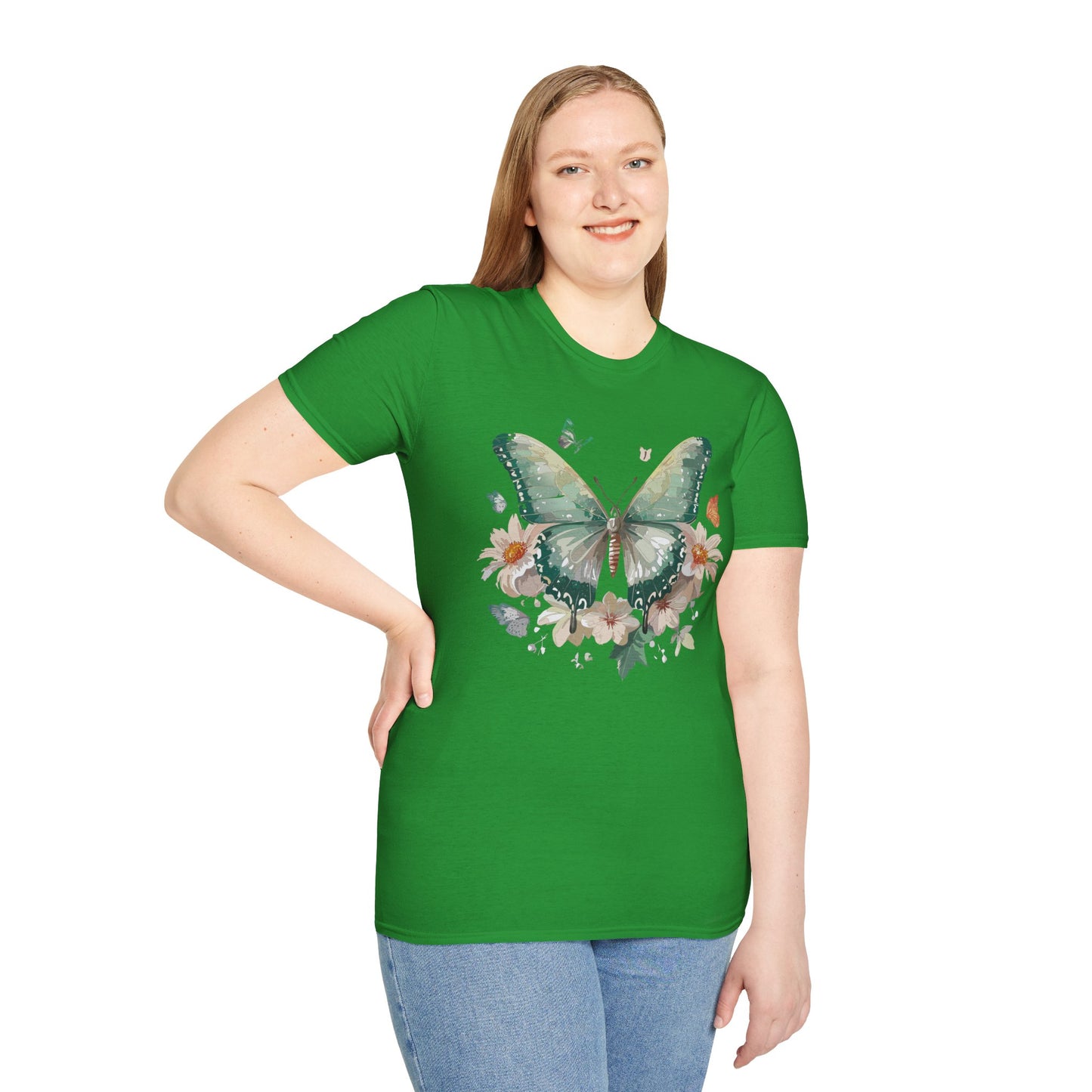 Butterfly Shirt, T Shirt with Butterfly, Monarch Shirt