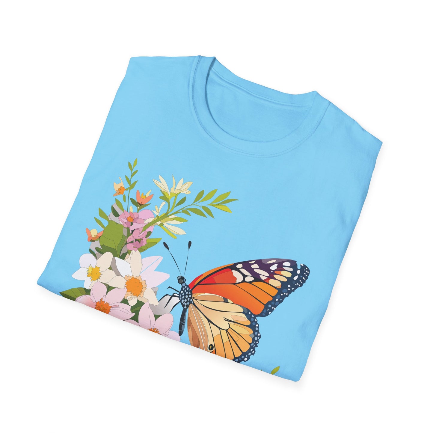 Butterfly Shirt, T Shirt with Butterfly, Monarch Shirt