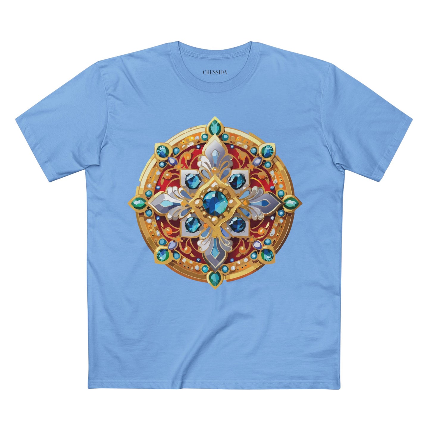 Medallion Shirt, Shirt with Medallion, Tee Shirt with Medal
