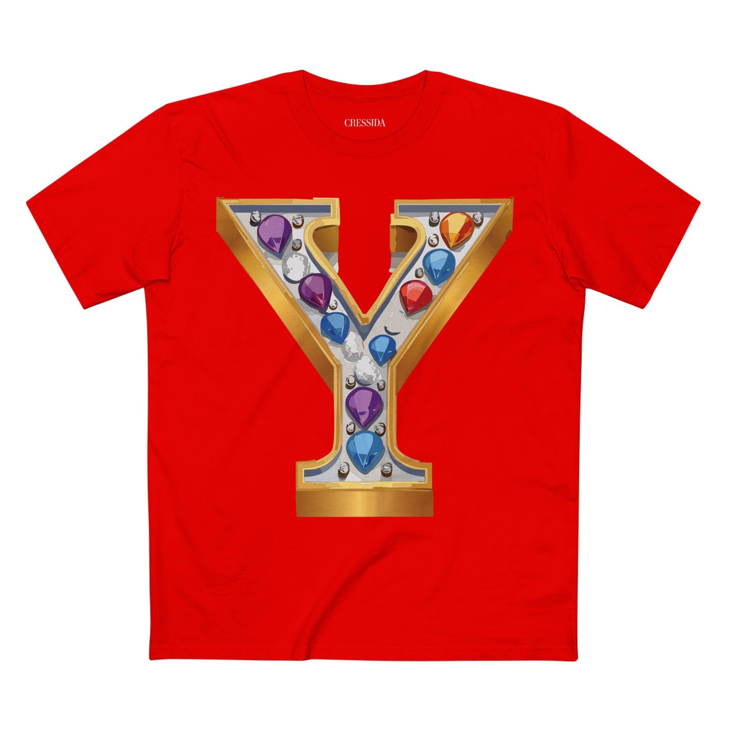 Letter Shirt, Shirt with Letters, Tee Shirt with Gold Letters