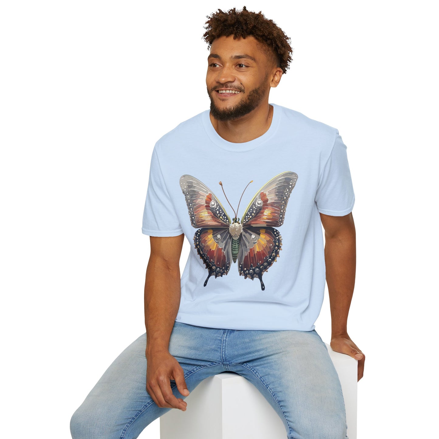 Butterfly Shirt, T Shirt with Butterfly, Monarch Shirt
