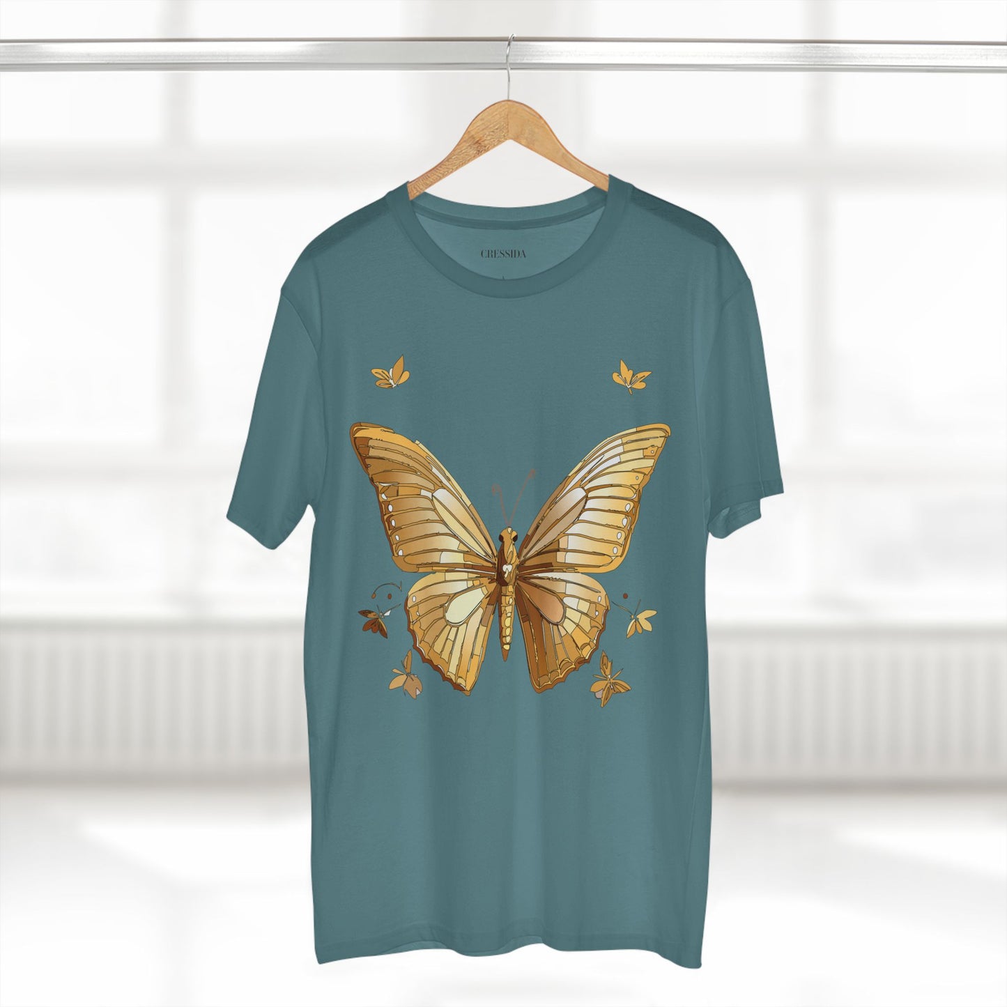 Butterfly shirt, Shirt with Butterfly, Tee Shirt with Antique Butterfly