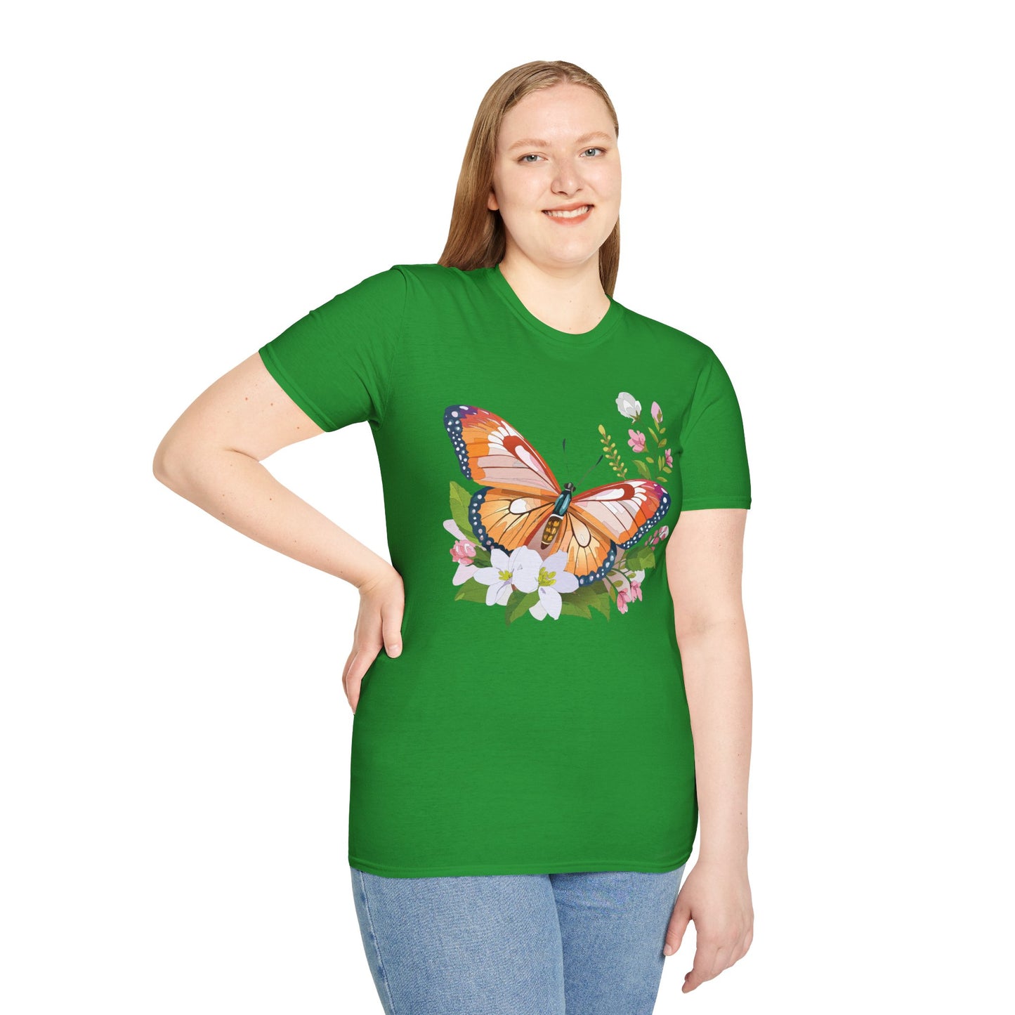 Butterfly Shirt, T Shirt with Butterfly, Monarch Shirt