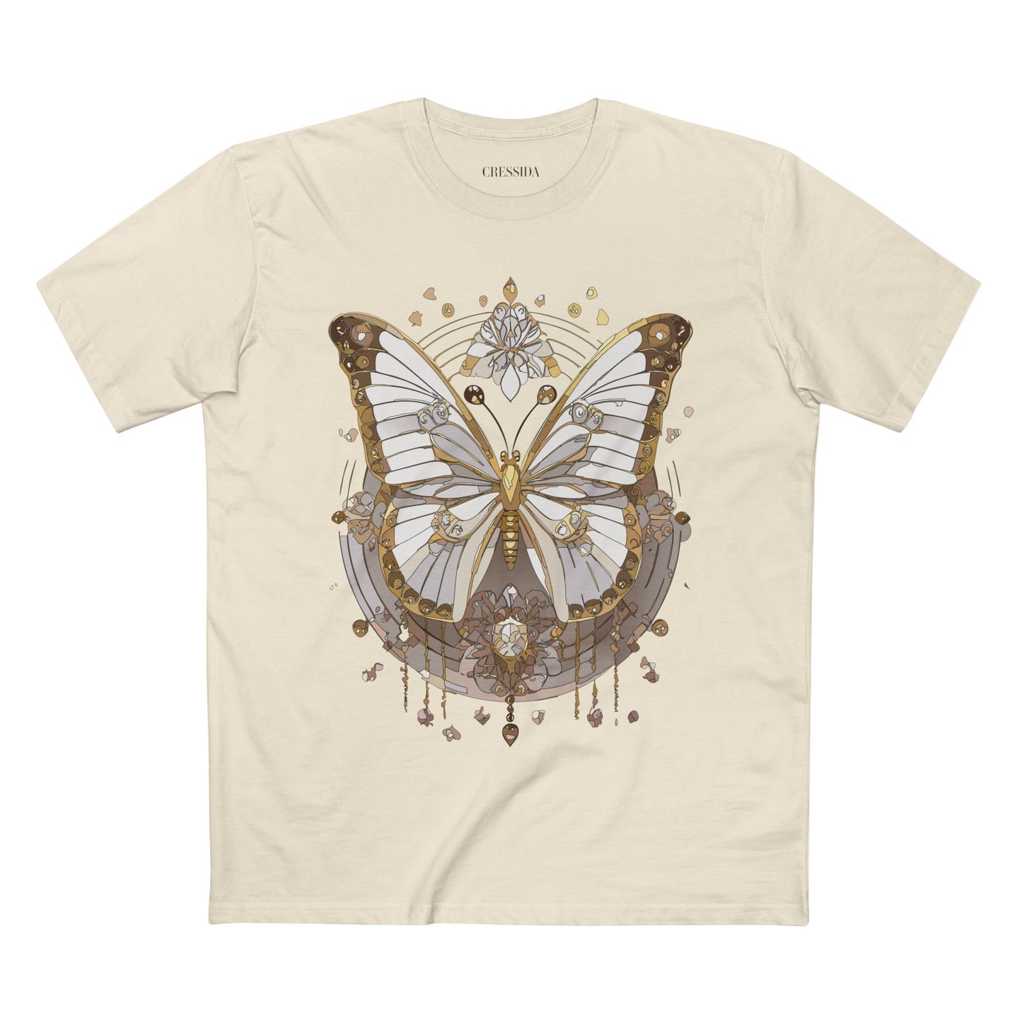 Butterfly shirt, Shirt with Butterfly, Tee Shirt with Antique Butterfly