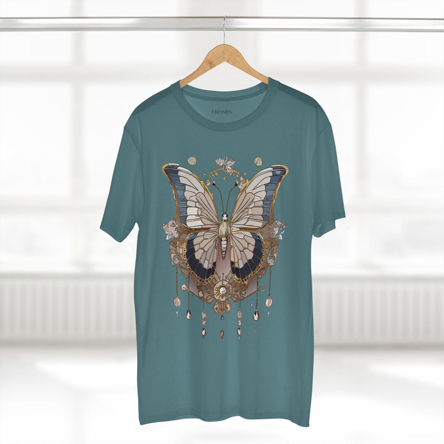 Butterfly shirt, Shirt with Butterfly, Tee Shirt with Antique Butterfly