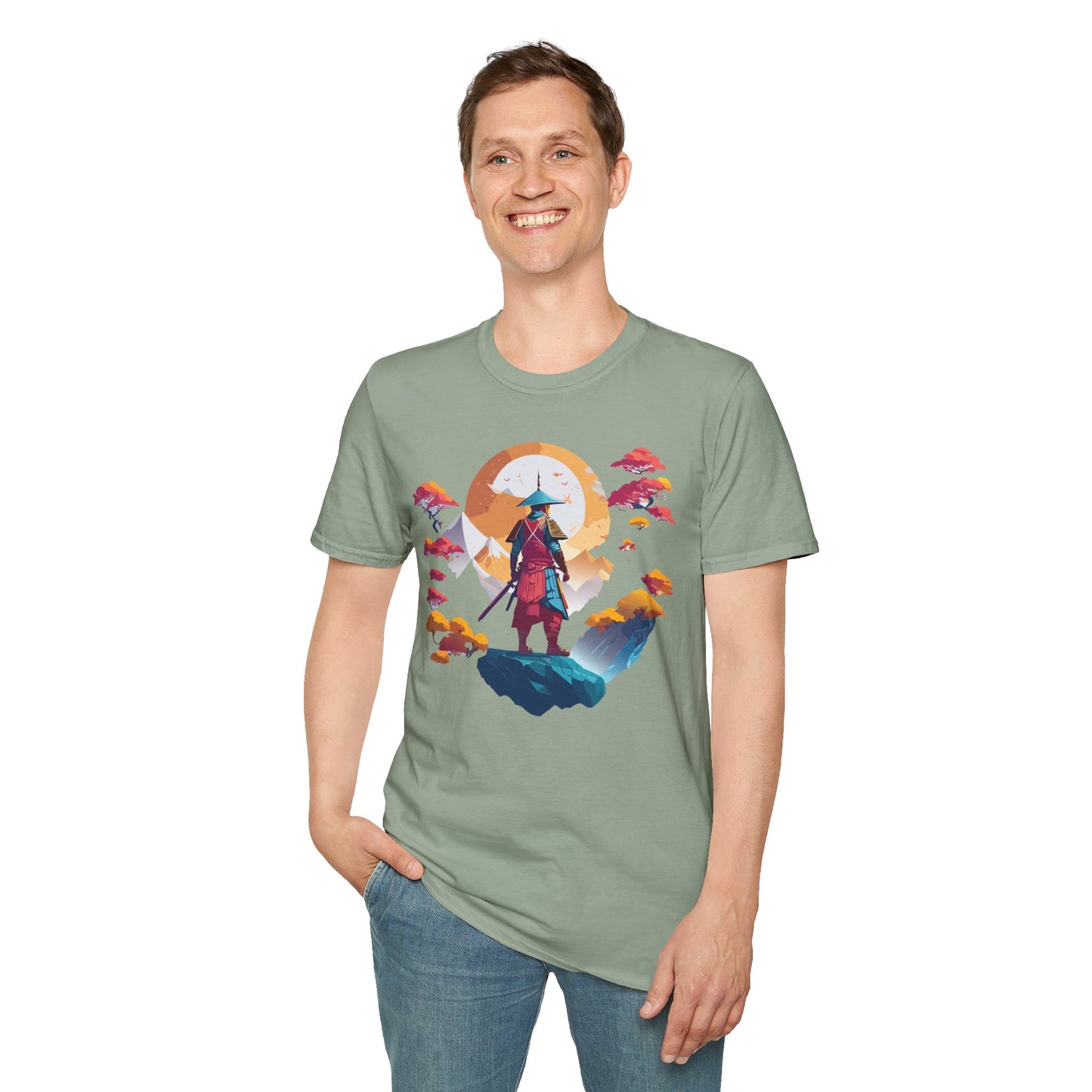 Samurai Shirt, Samurai Tee, T-Shirt with Samurai