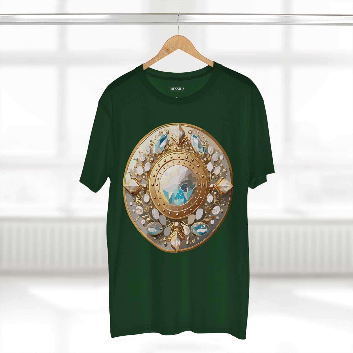 Medallion Shirt, Shirt with Medallion, Tee Shirt with Medal