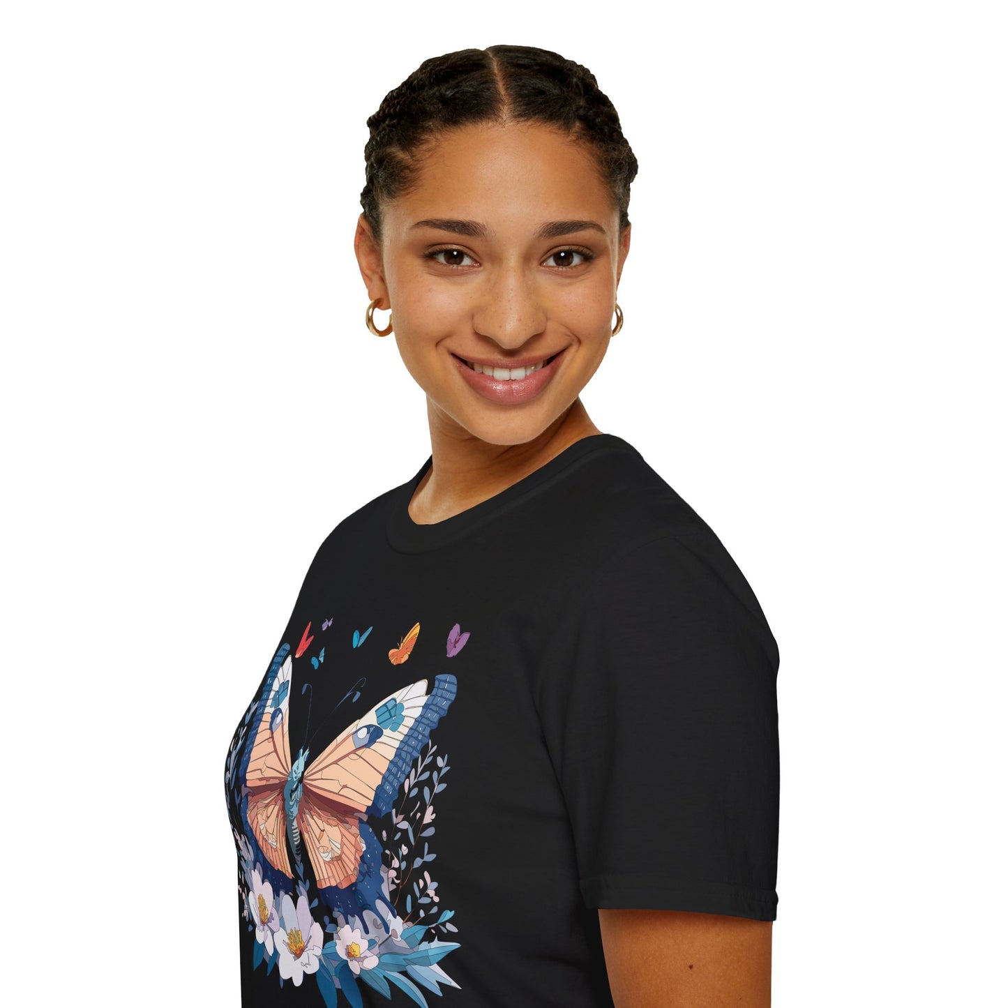 Butterfly Shirt, T Shirt with Butterfly, Monarch Shirt