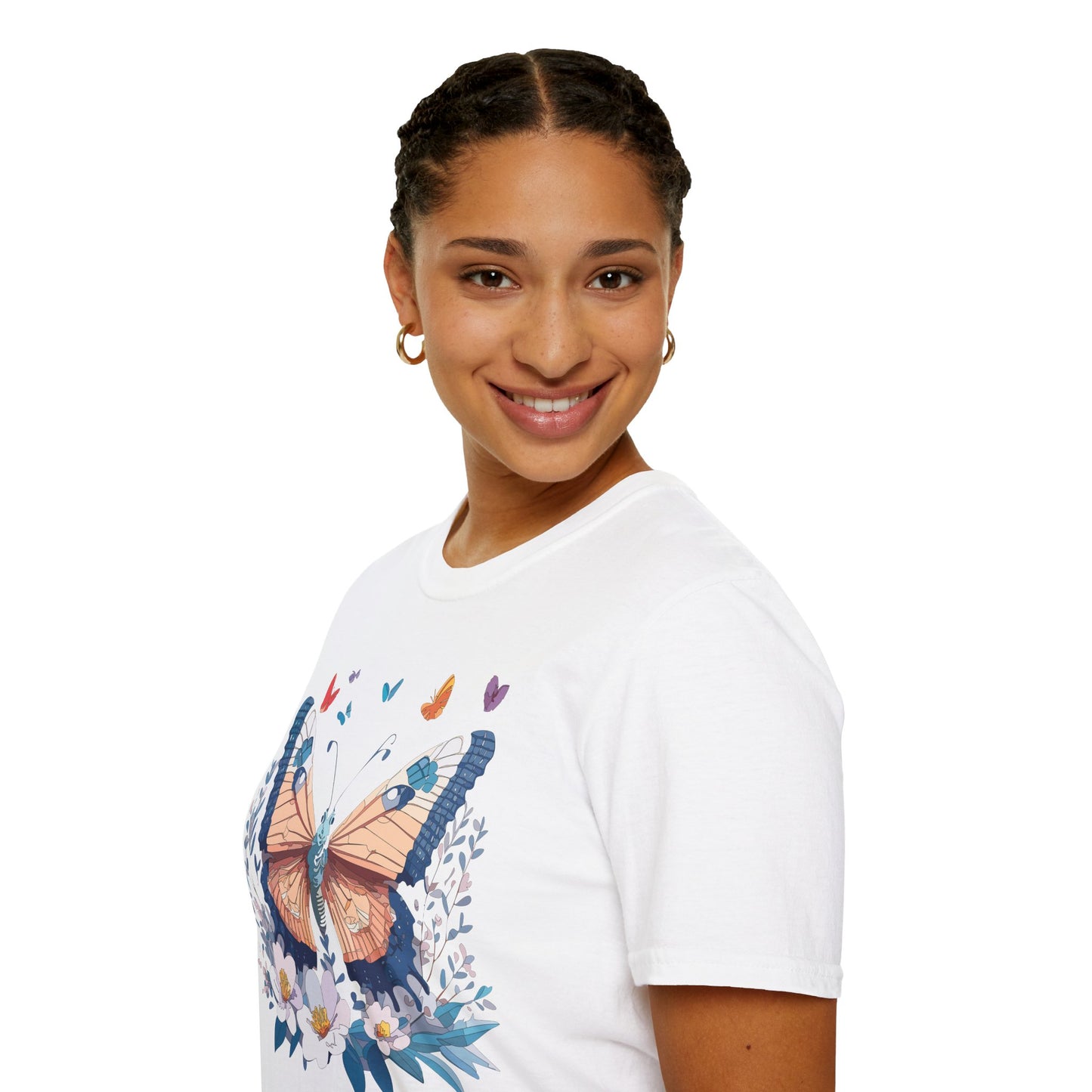 Butterfly Shirt, T Shirt with Butterfly, Monarch Shirt