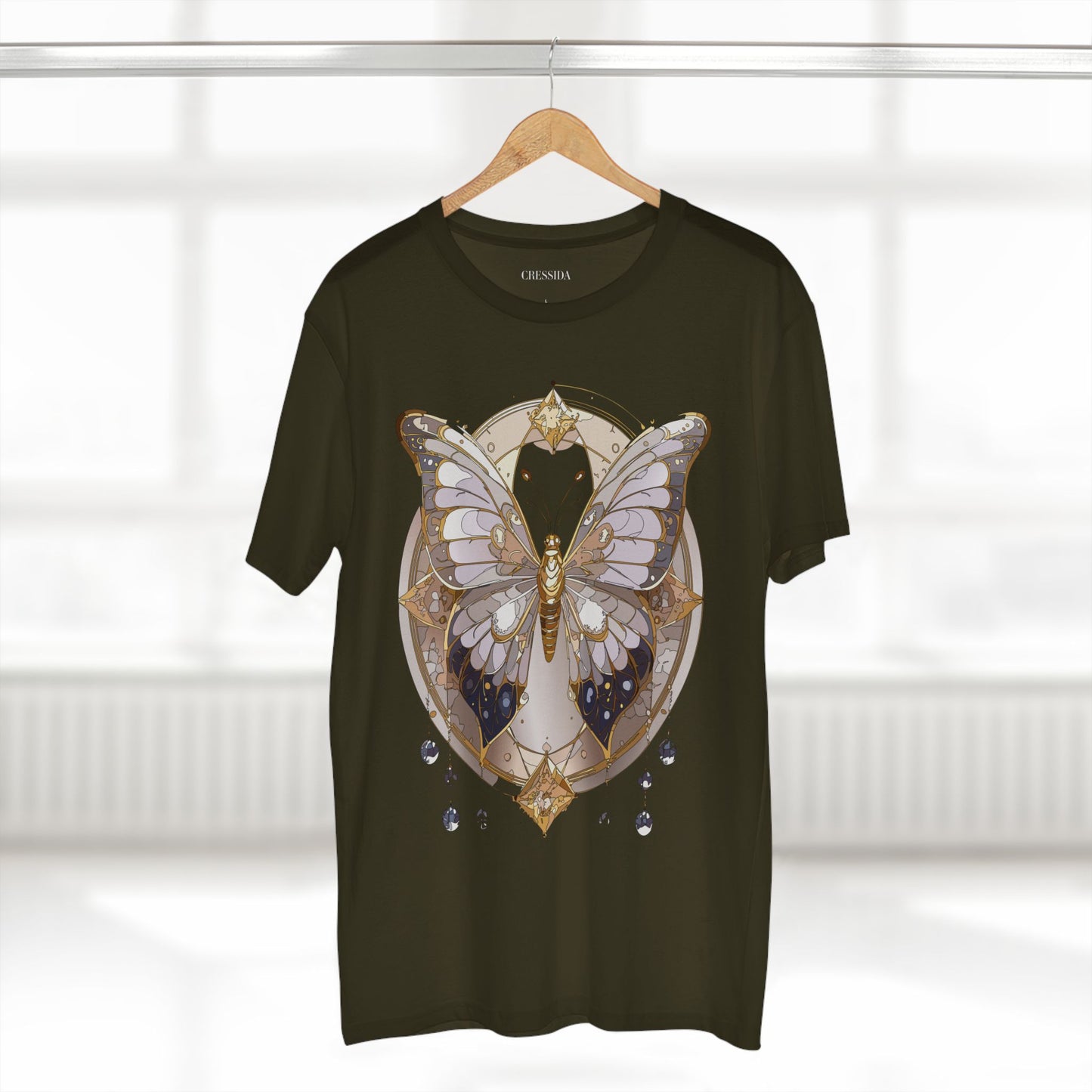 Butterfly shirt, Shirt with Butterfly, Tee Shirt with Antique Butterfly