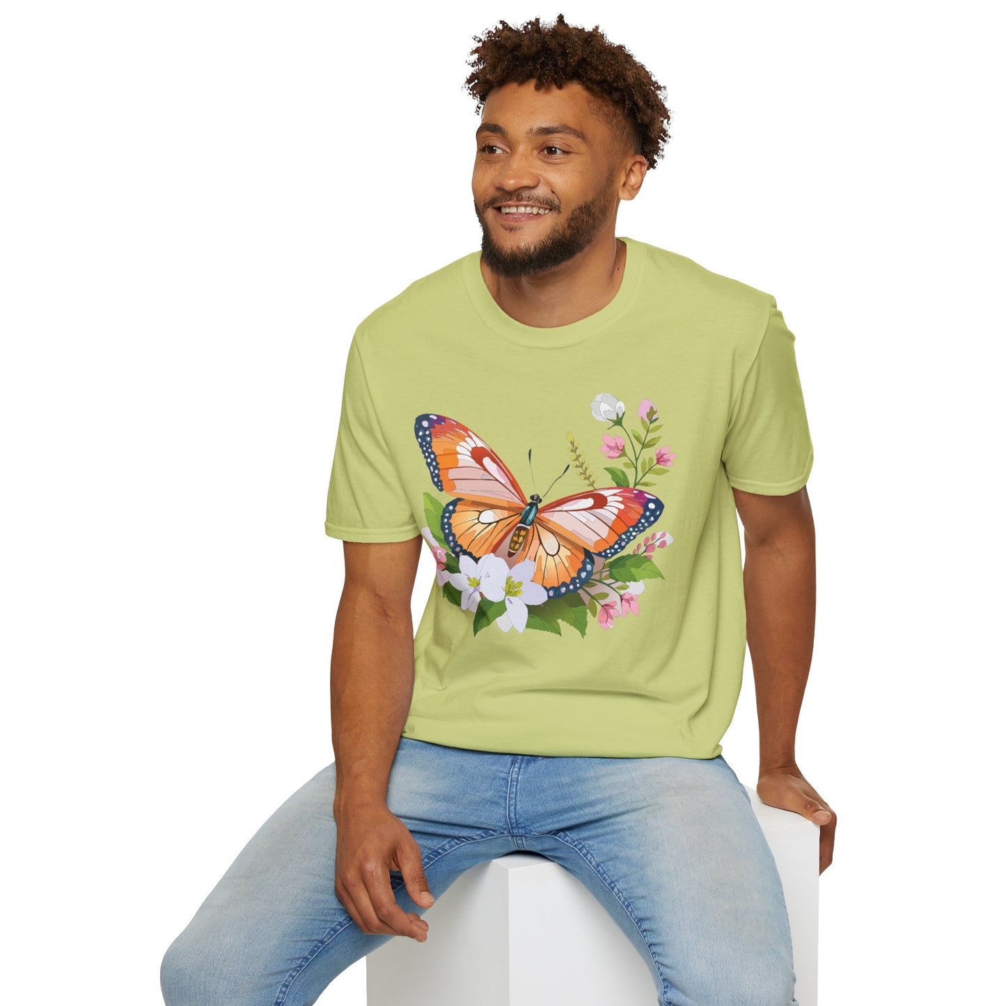 Butterfly Shirt, T Shirt with Butterfly, Monarch Shirt