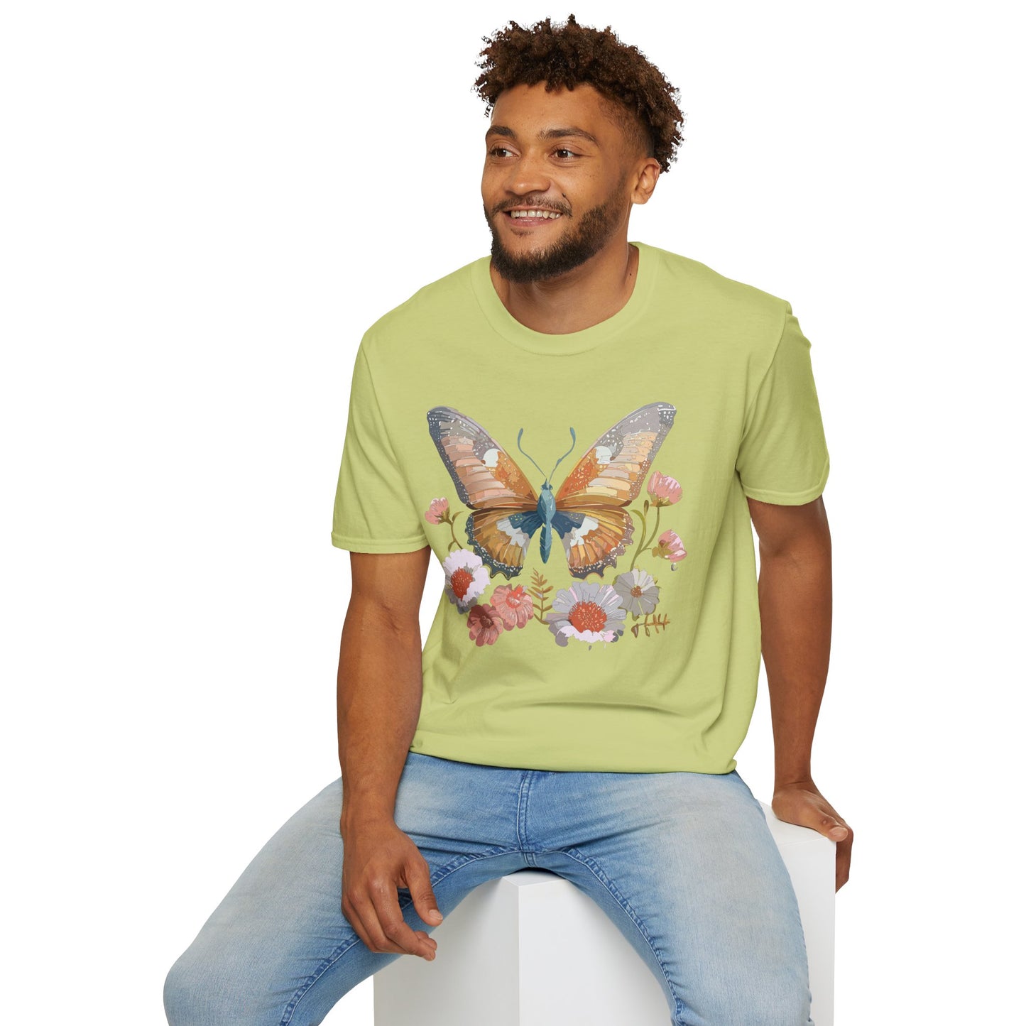 Butterfly Shirt, T Shirt with Butterfly, Monarch Shirt