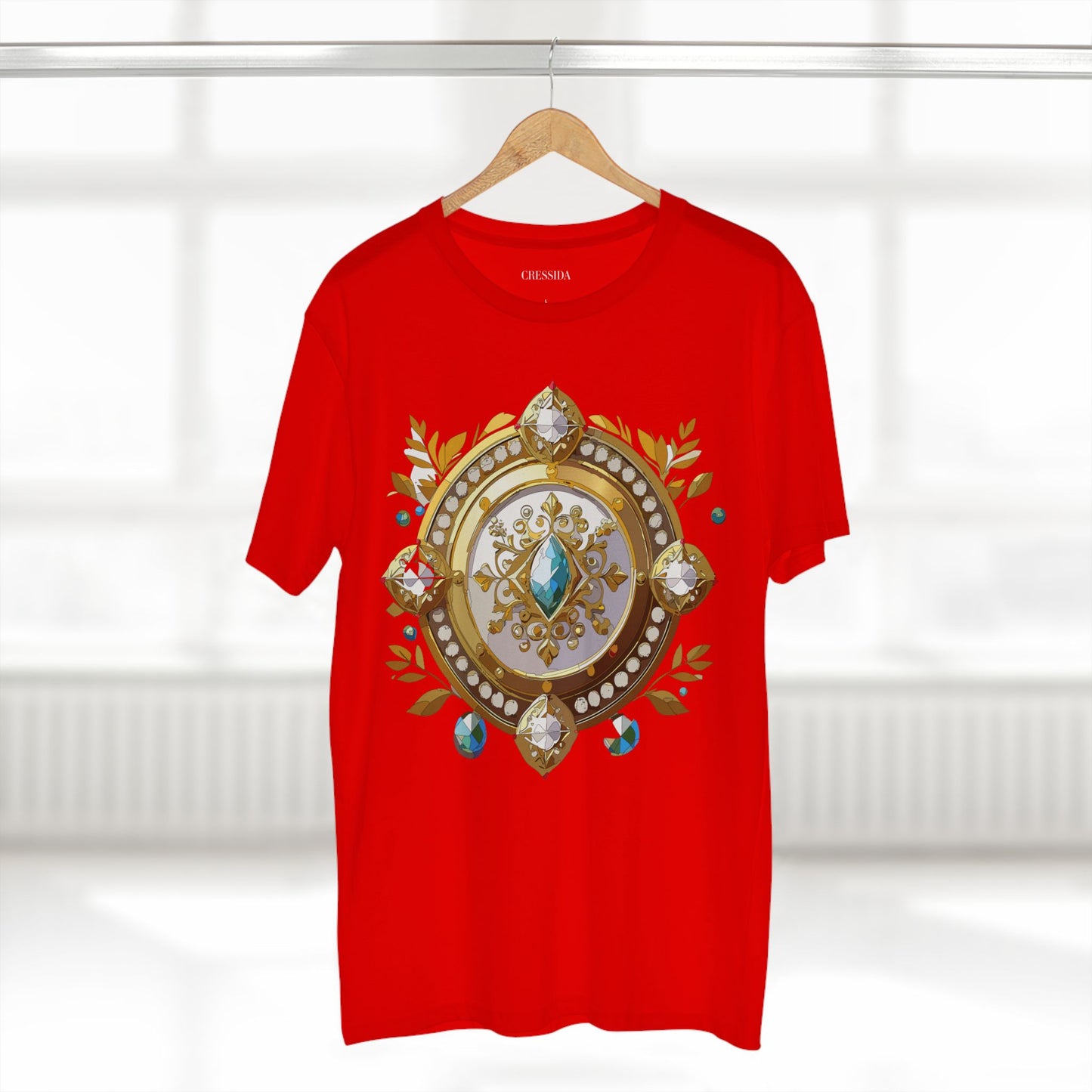 Medallion Shirt, Shirt with Medallion, Tee Shirt with Medal