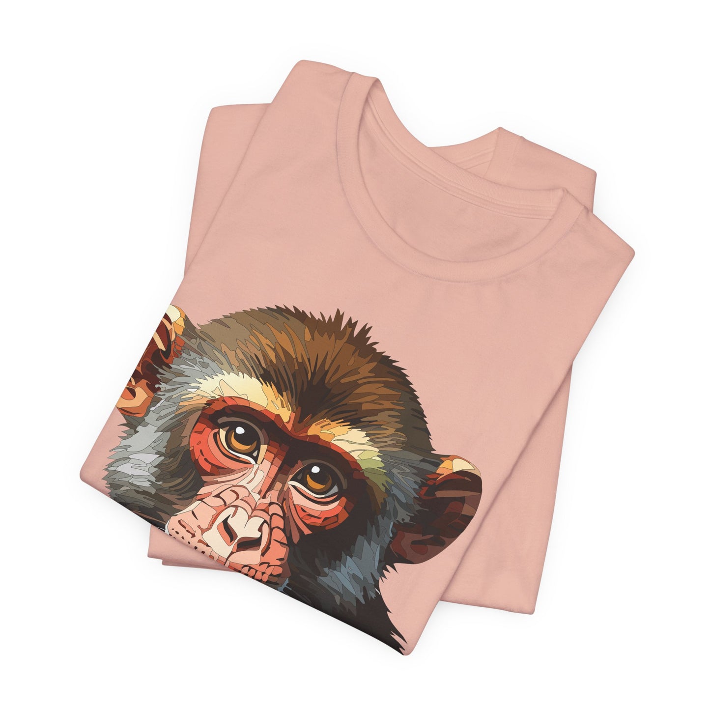 Unisex Animal Shirt, Tee Shirt with Animals, Art Design Tee Shirt, Wild Animals Shirt