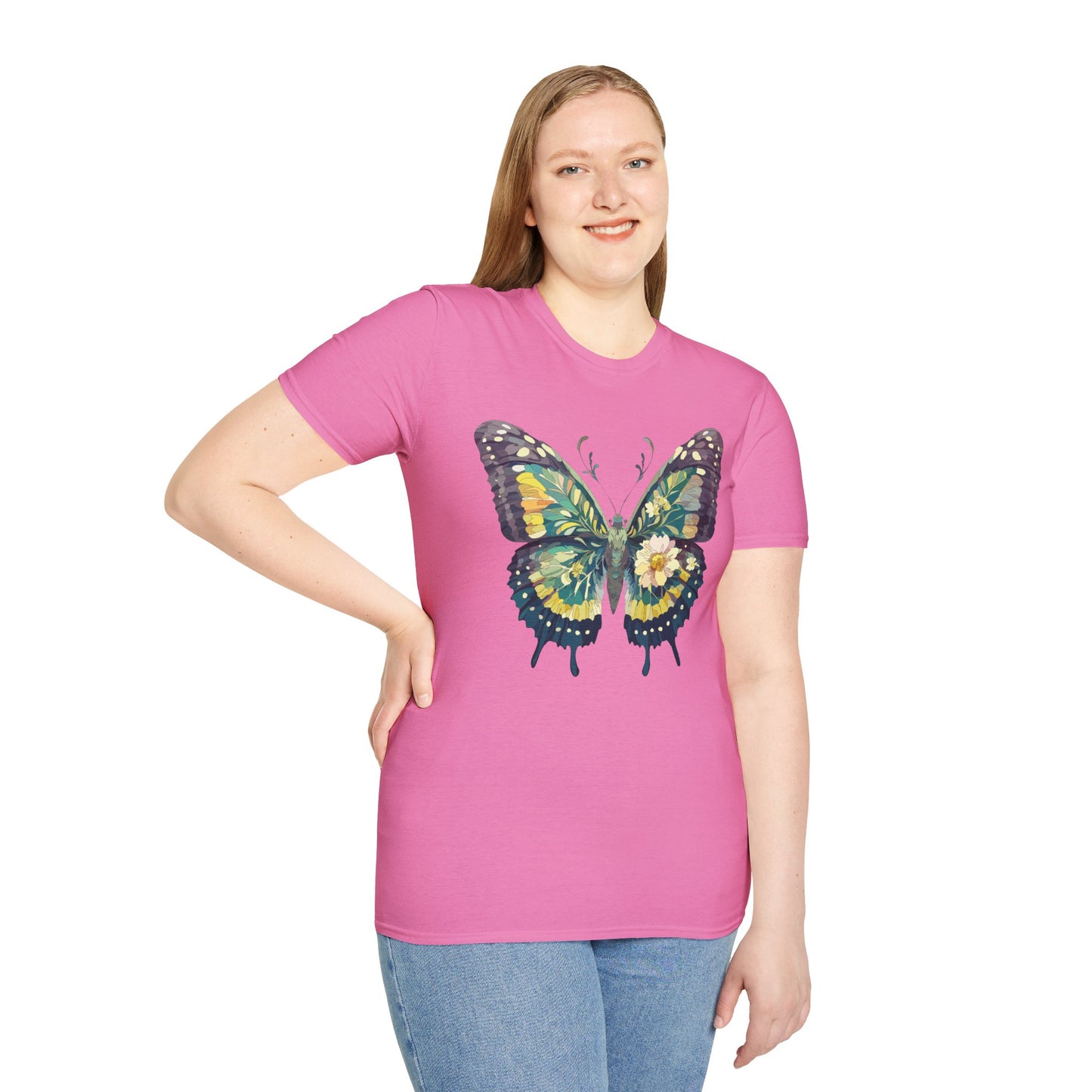 Butterfly Shirt, T Shirt with Butterfly, Monarch Shirt