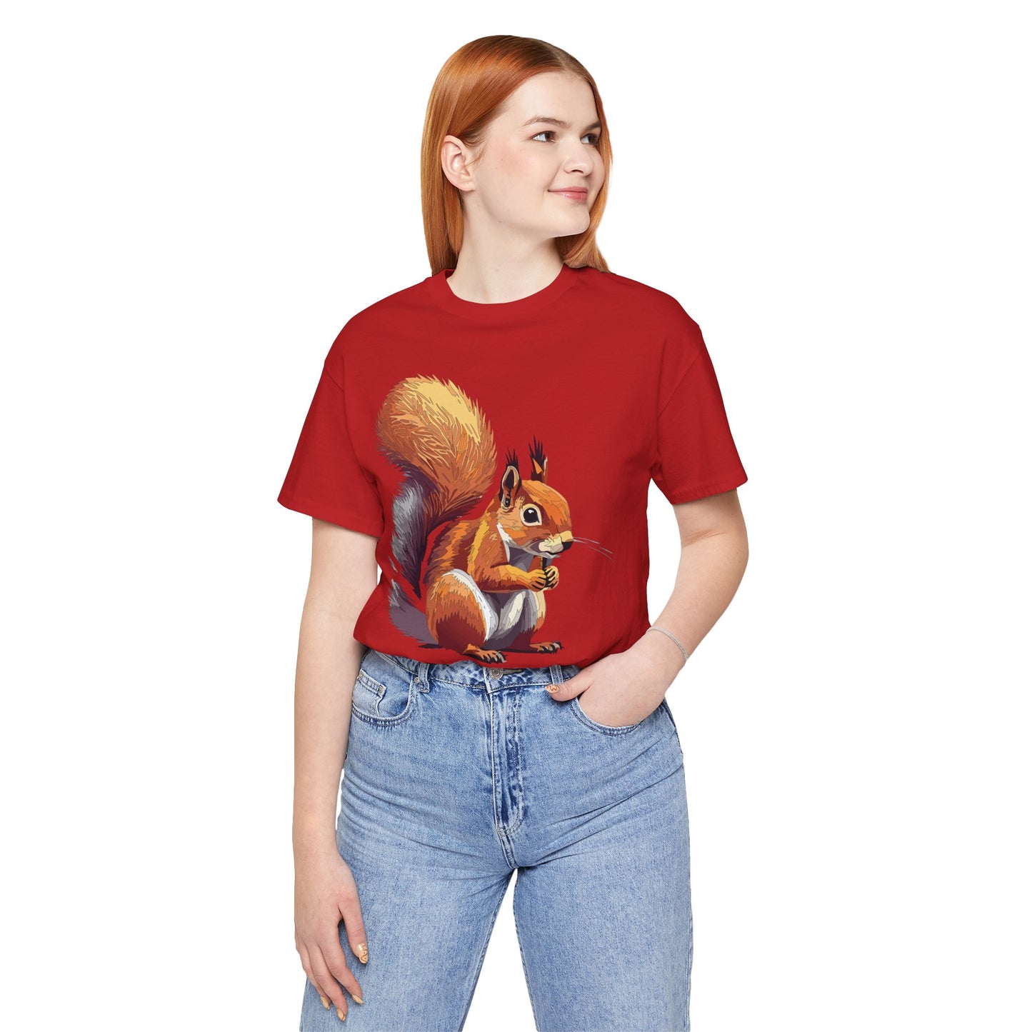Unisex Animal Shirt, Tee Shirt with Animals, Art Design Tee Shirt, Wild Animals Shirt