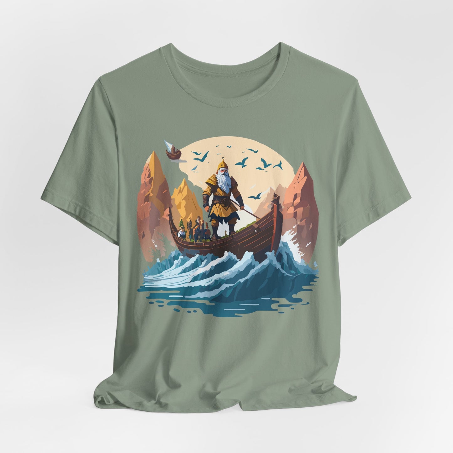 Unisex Viking Shirt, Nordic Shirt, Tee Shirt with Vikings
