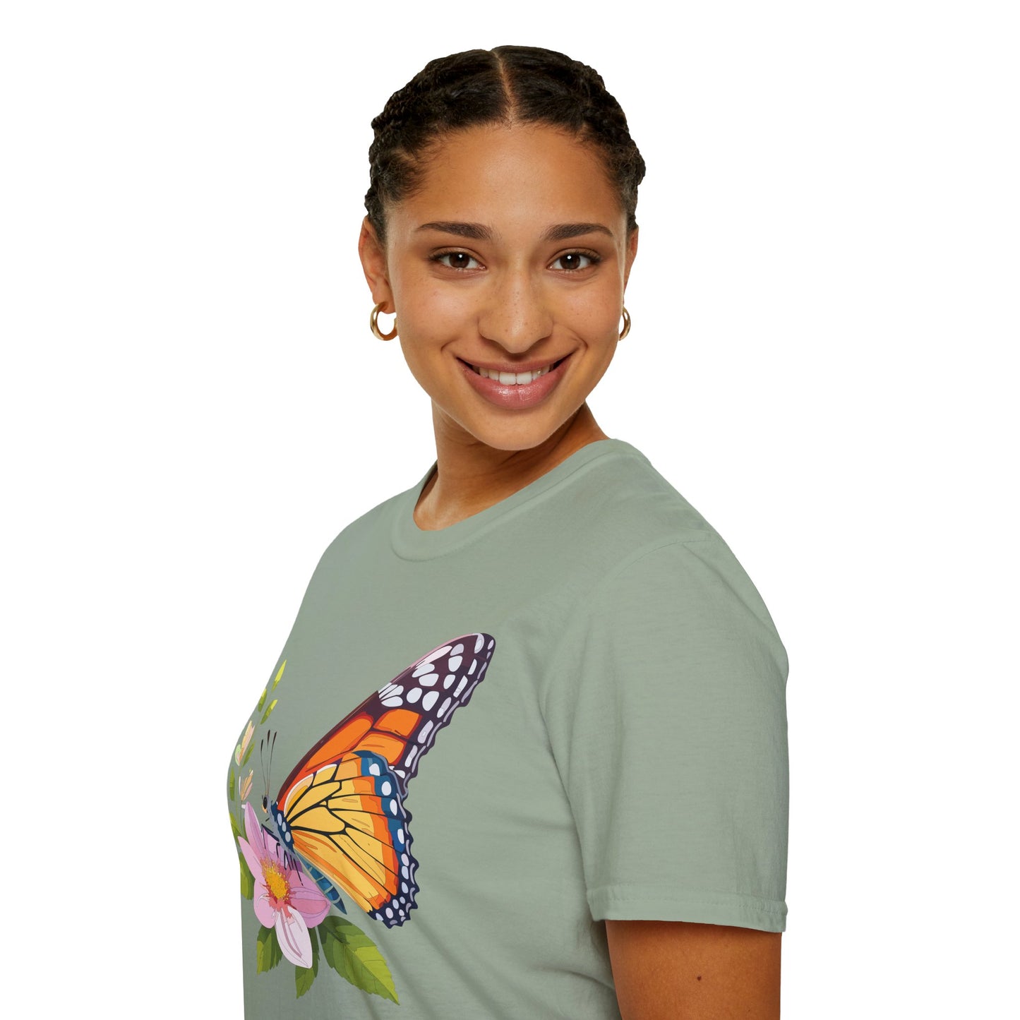 Butterfly Shirt, T Shirt with Butterfly, Monarch Shirt