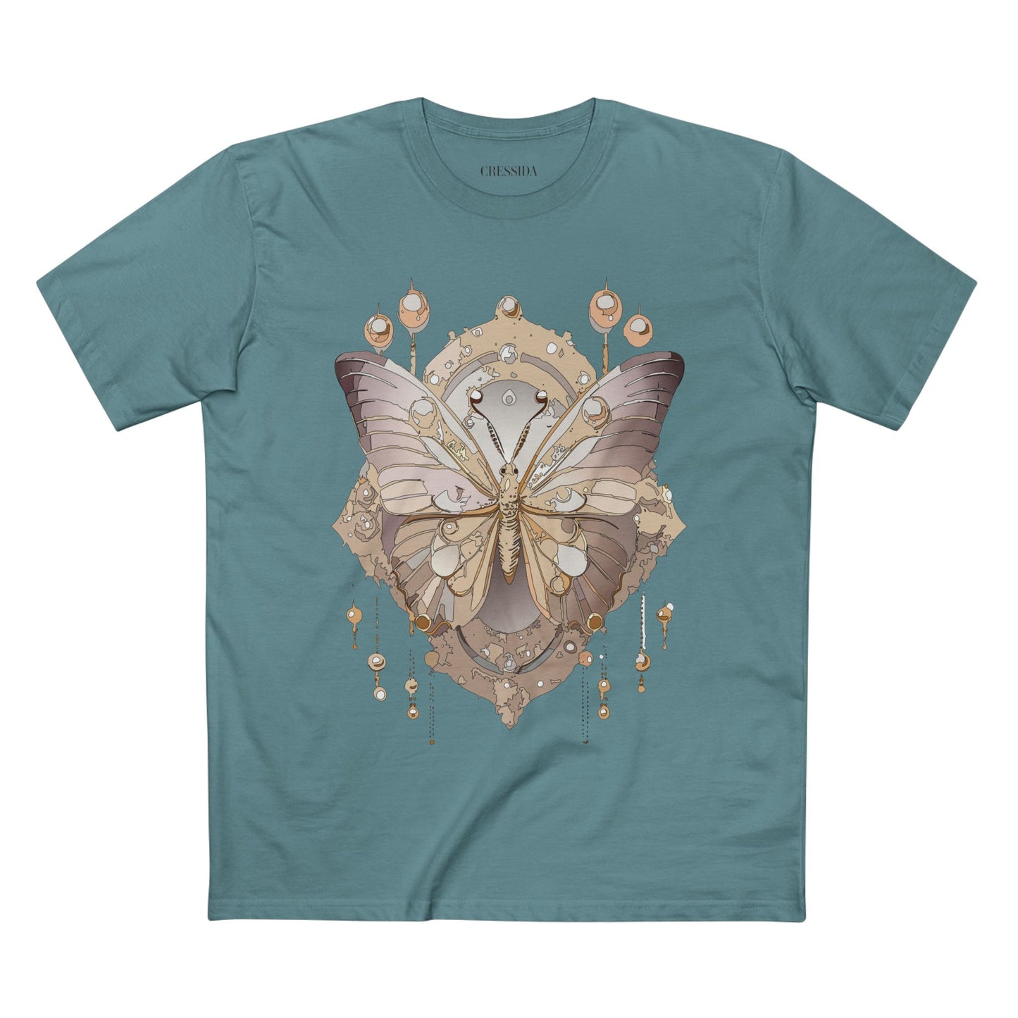 Butterfly shirt, Shirt with Butterfly, Tee Shirt with Antique Butterfly