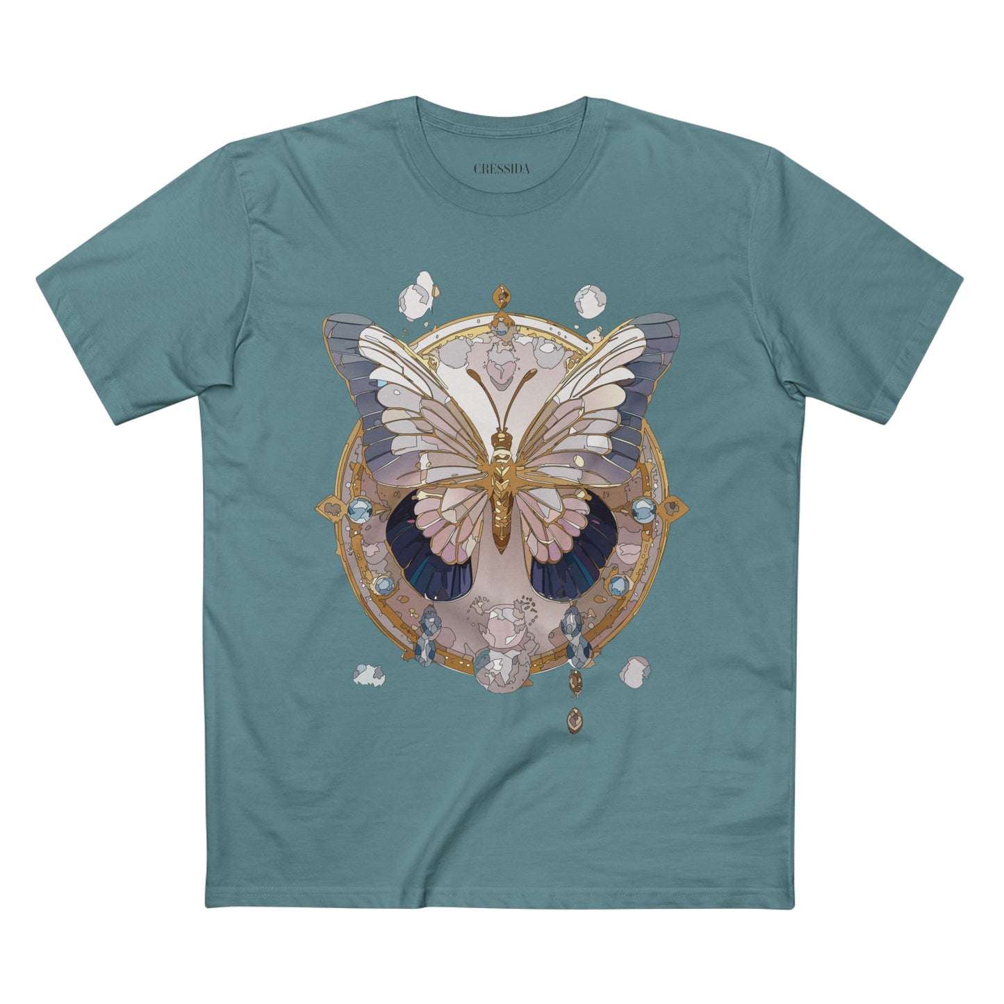 Butterfly shirt, Shirt with Butterfly, Tee Shirt with Antique Butterfly