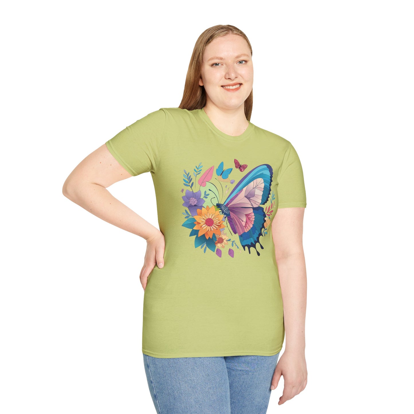 Butterfly Shirt, T Shirt with Butterfly, Monarch Shirt