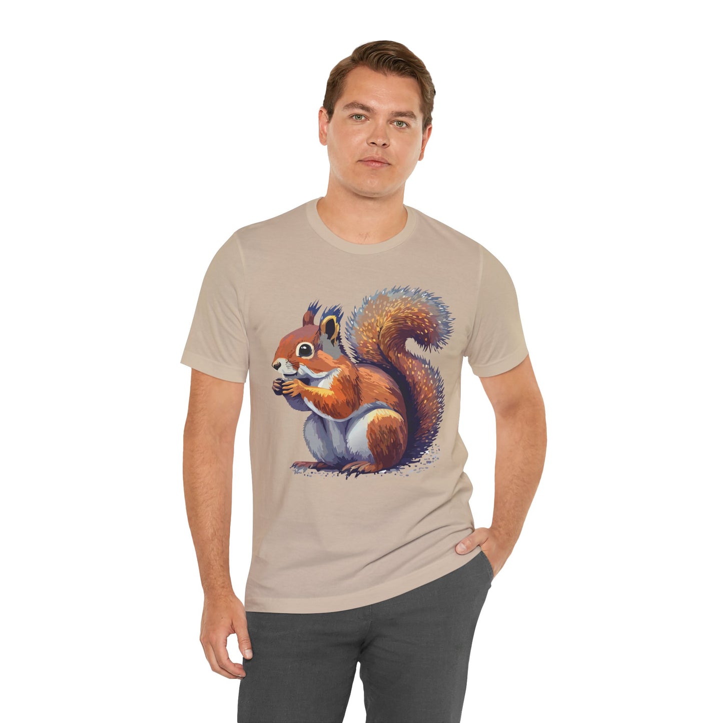 Unisex Animal Shirt, Tee Shirt with Animals, Art Design Tee Shirt, Wild Animals Shirt