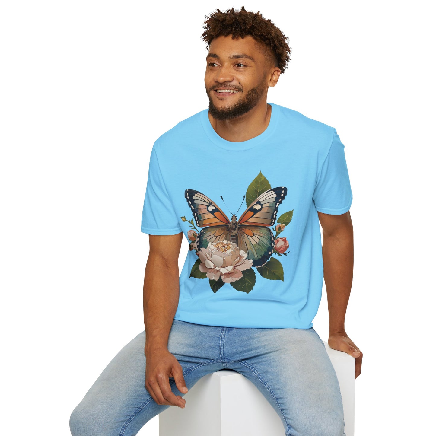 Butterfly Shirt, T Shirt with Butterfly, Monarch Shirt