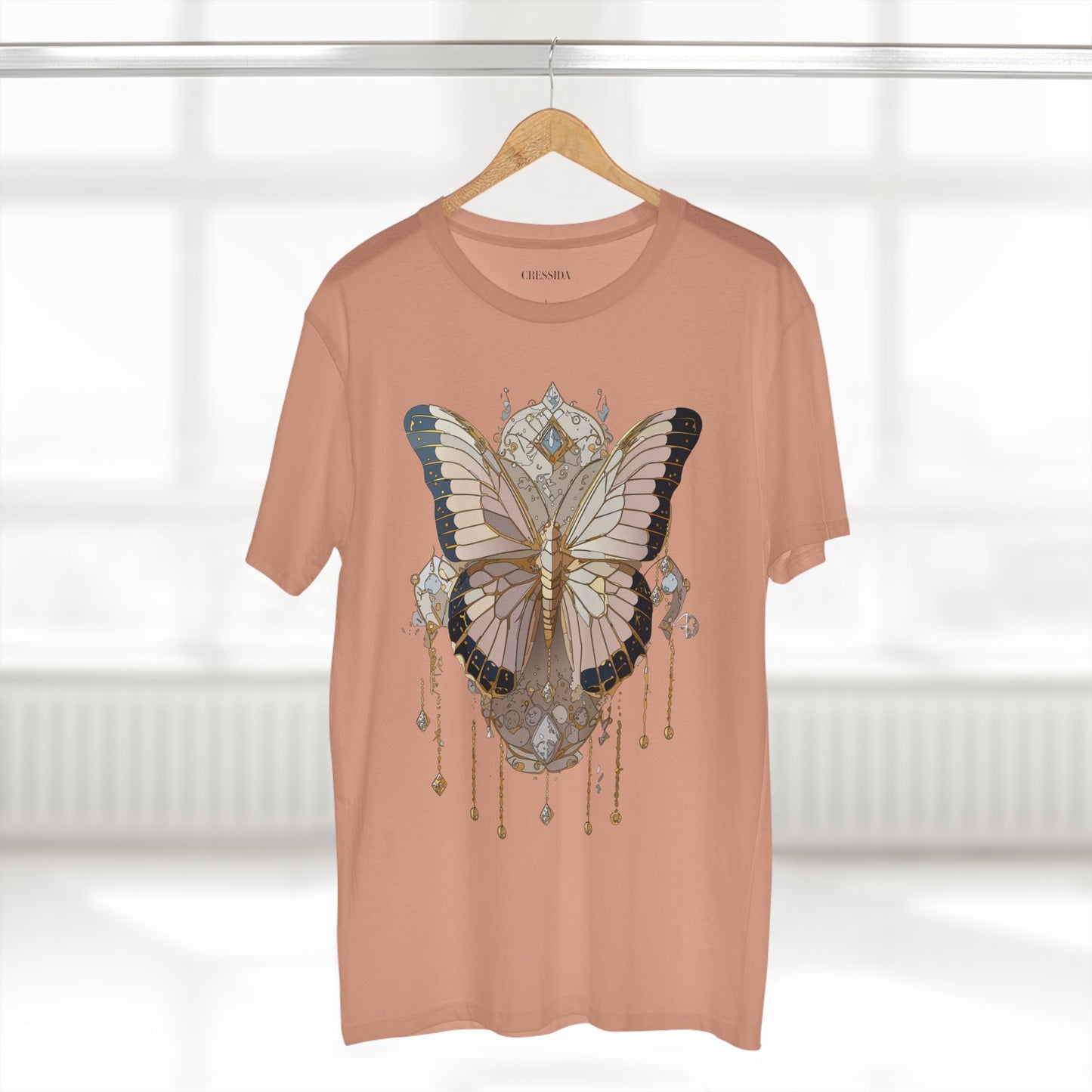 Butterfly shirt, Shirt with Butterfly, Tee Shirt with Antique Butterfly