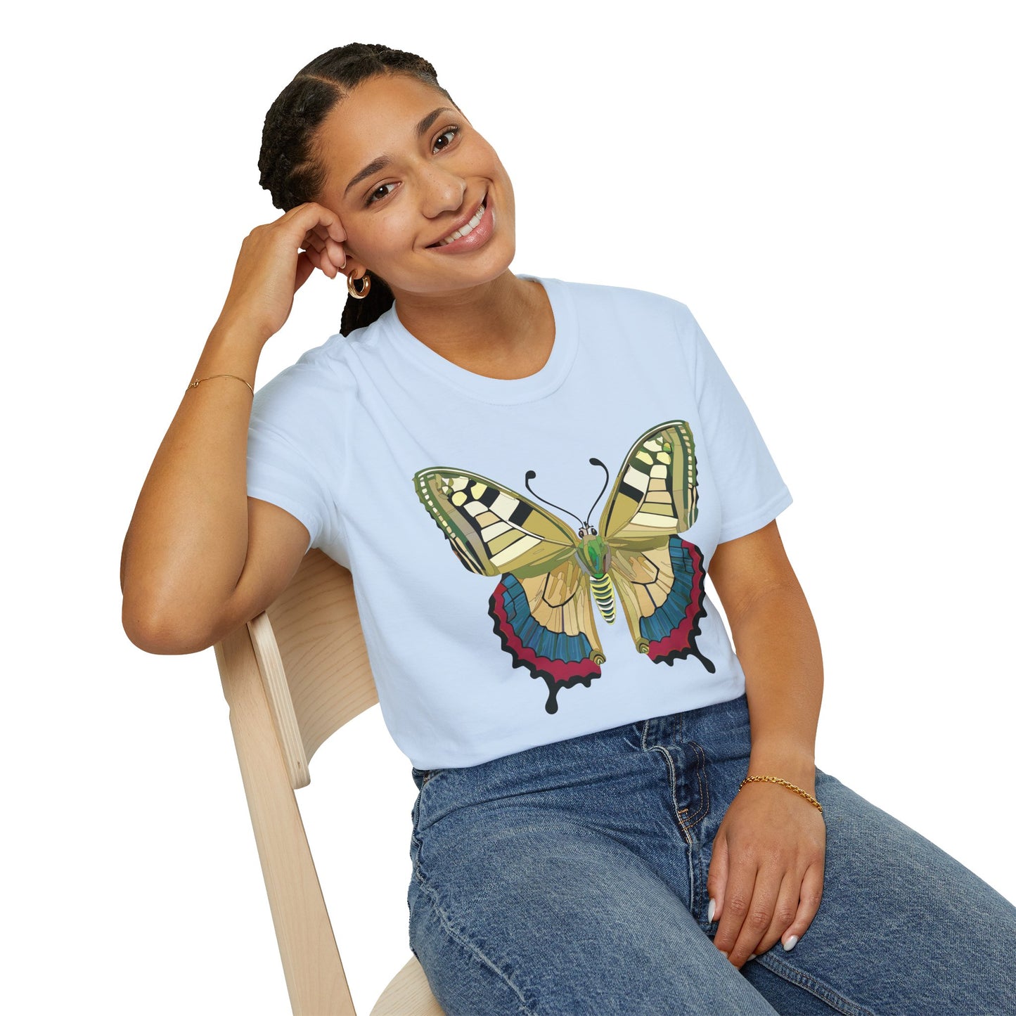Butterfly Shirt, T Shirt with Butterfly, Monarch Shirt