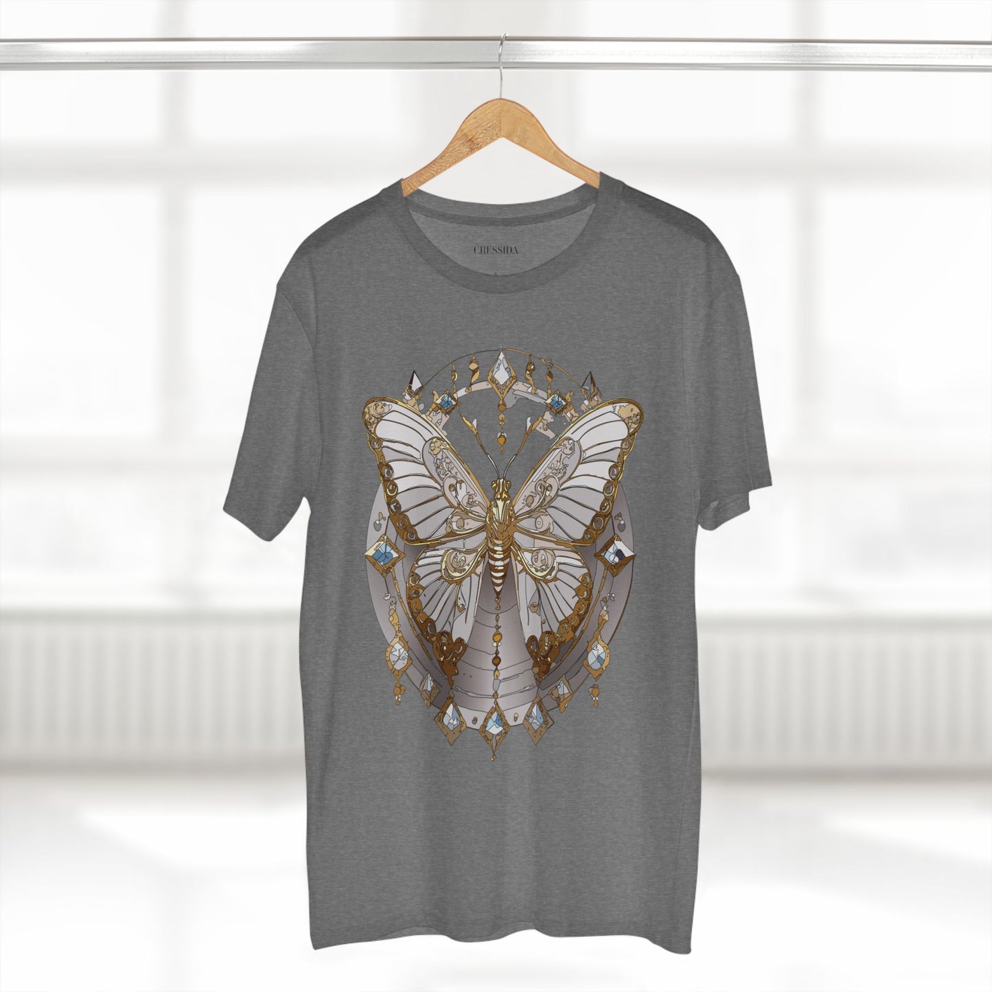 Butterfly shirt, Shirt with Butterfly, Tee Shirt with Antique Butterfly