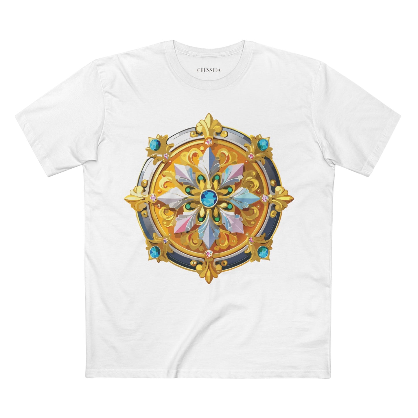 Medallion Shirt, Shirt with Medallion, Tee Shirt with Medal