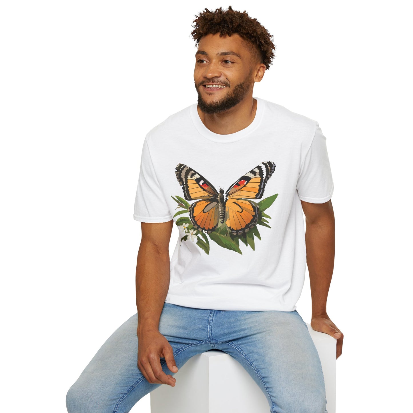 Butterfly Shirt, T Shirt with Butterfly, Monarch Shirt