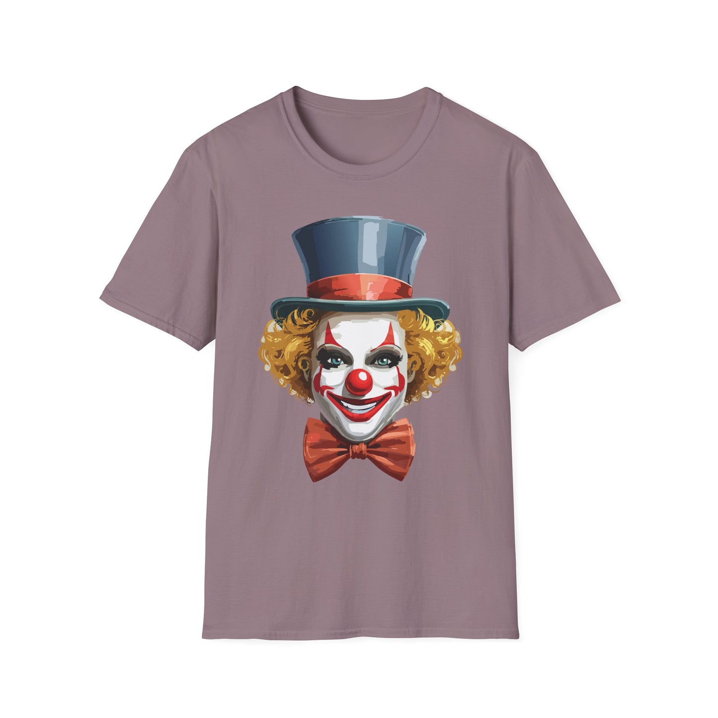 Clown Shirt, T Shirt with Clown, Funny Man Shirt, Tee Shirt with Funny Man, Circus Shirt, Shirt with Circus, Scary Man Shirt, Shirt with Scary Man
