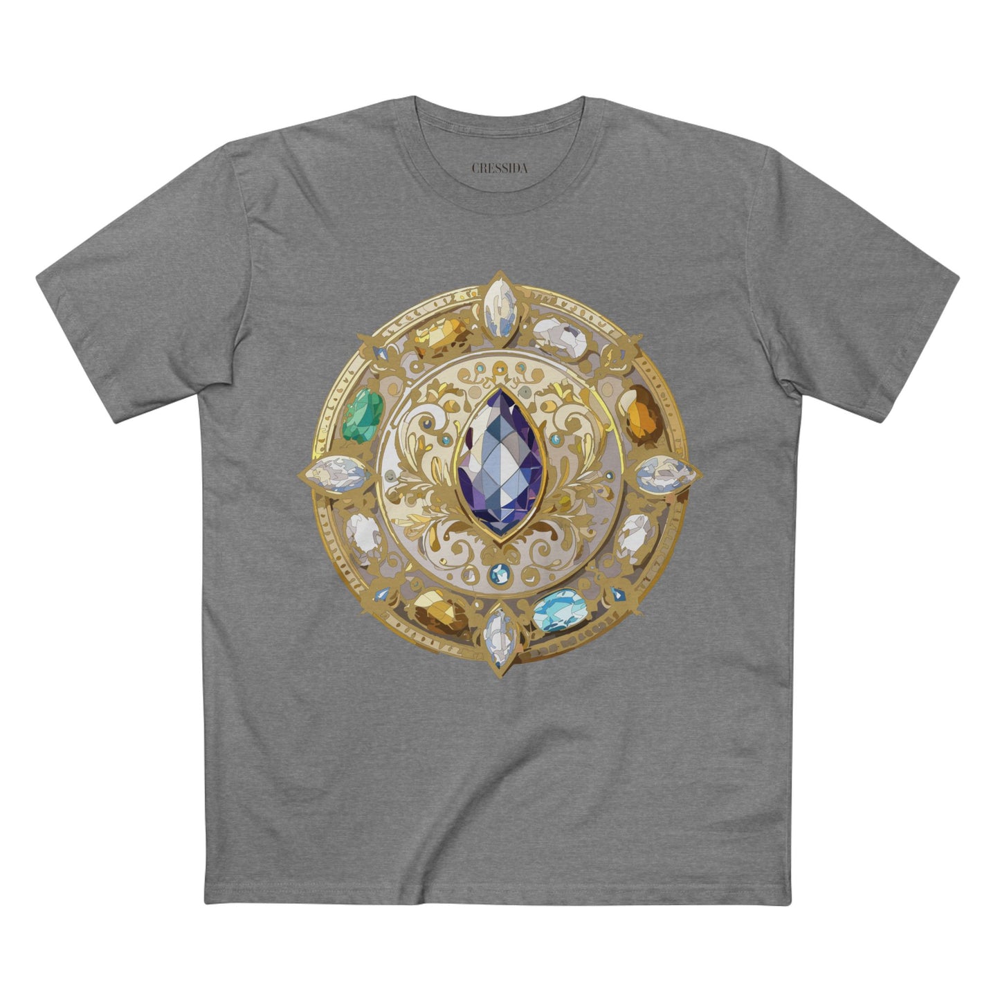 Medallion Shirt, Shirt with Medallion, Tee Shirt with Medal