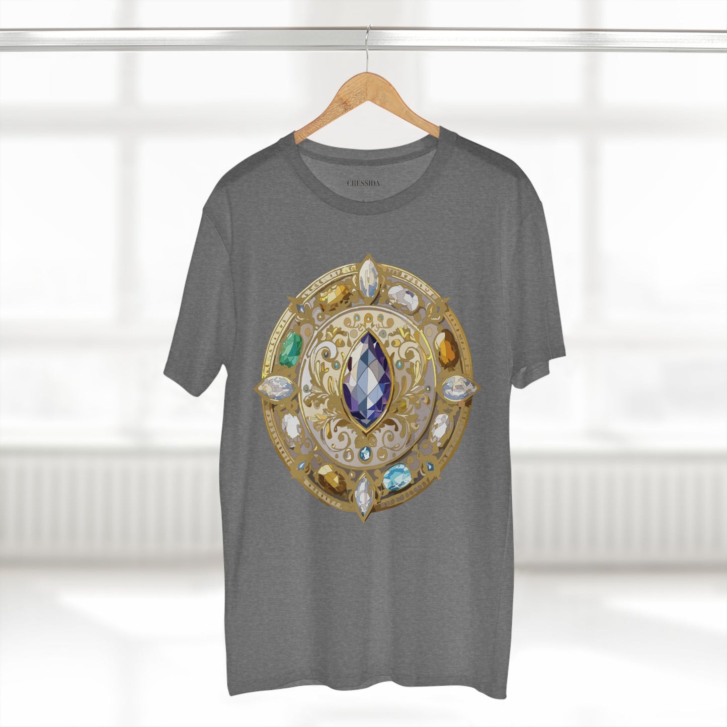 Medallion Shirt, Shirt with Medallion, Tee Shirt with Medal