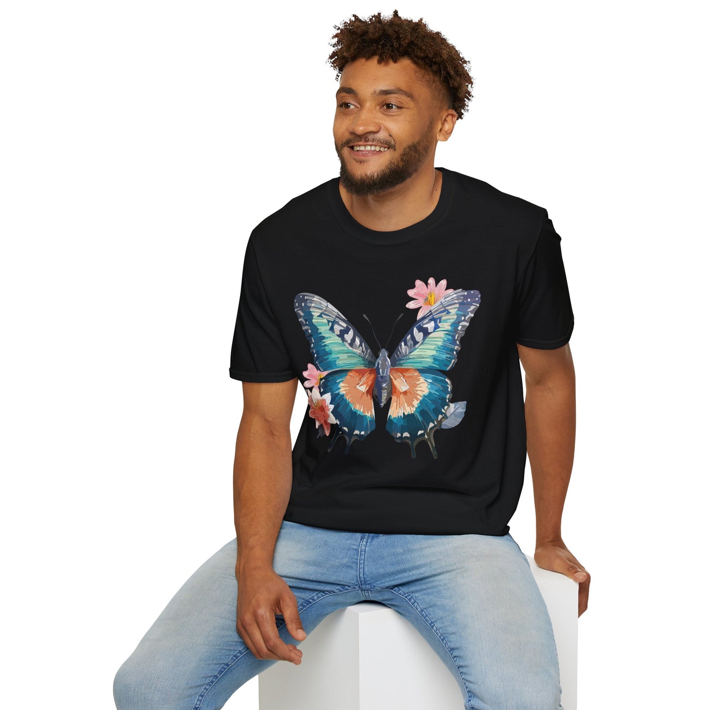 Butterfly Shirt, T Shirt with Butterfly, Monarch Shirt