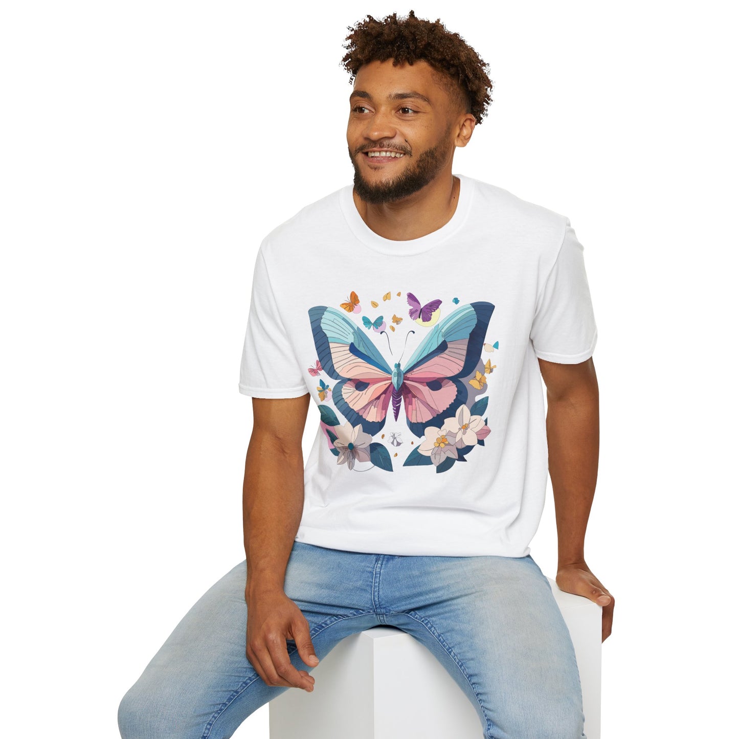 Butterfly Shirt, T Shirt with Butterfly, Monarch Shirt