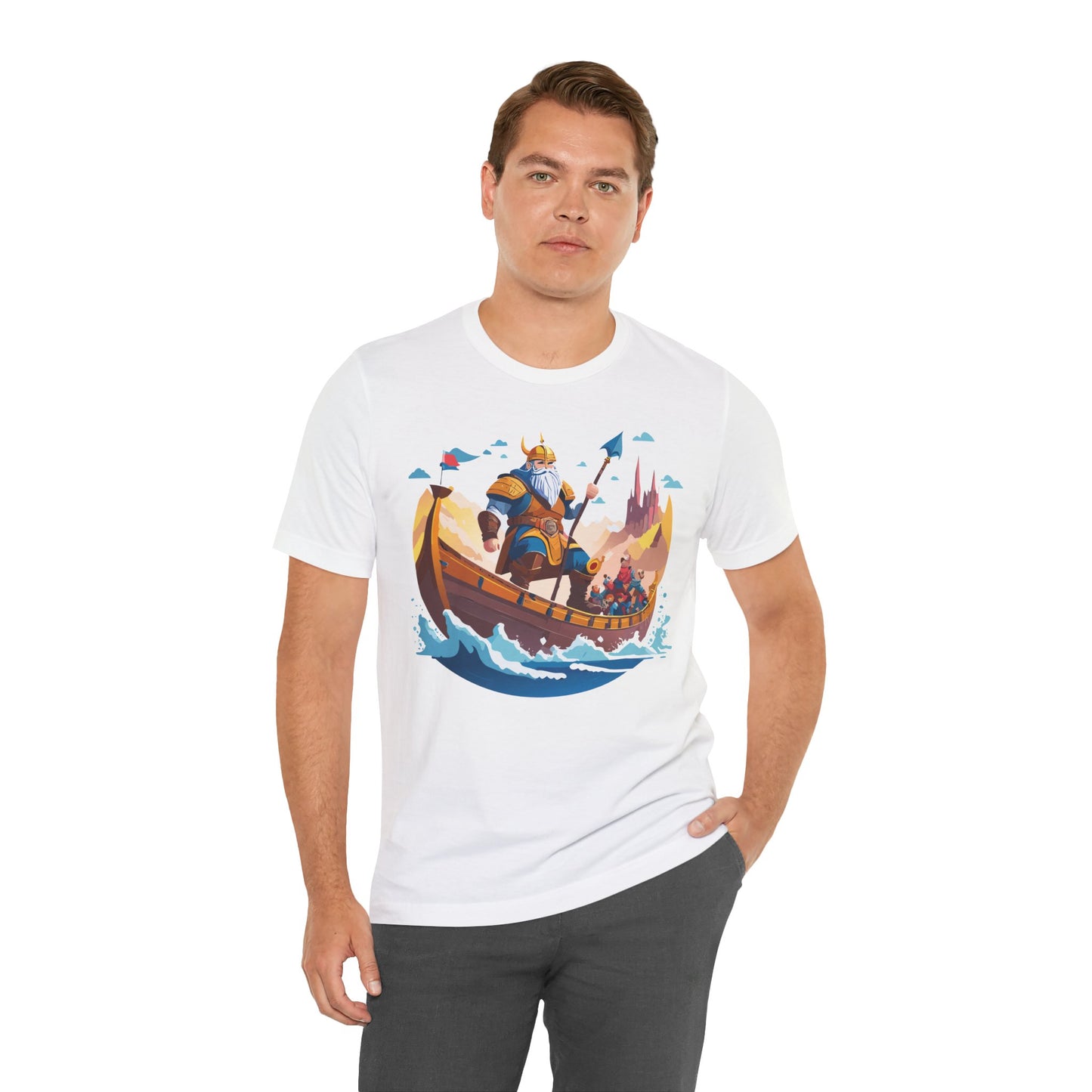 Unisex Viking Shirt, Nordic Shirt, Tee Shirt with Vikings