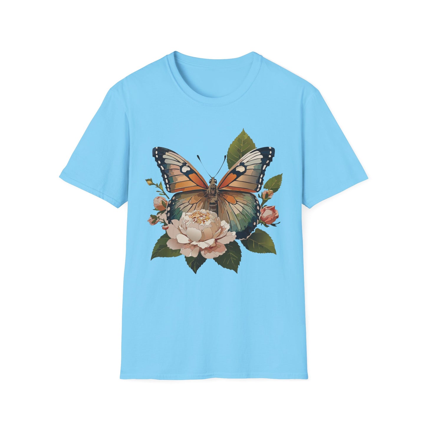 Butterfly Shirt, T Shirt with Butterfly, Monarch Shirt
