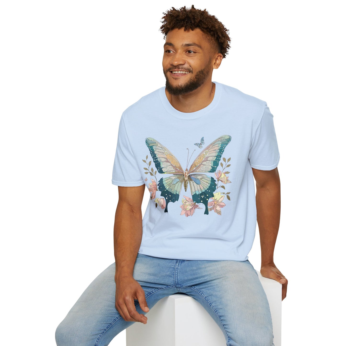 Butterfly Shirt, T Shirt with Butterfly, Monarch Shirt