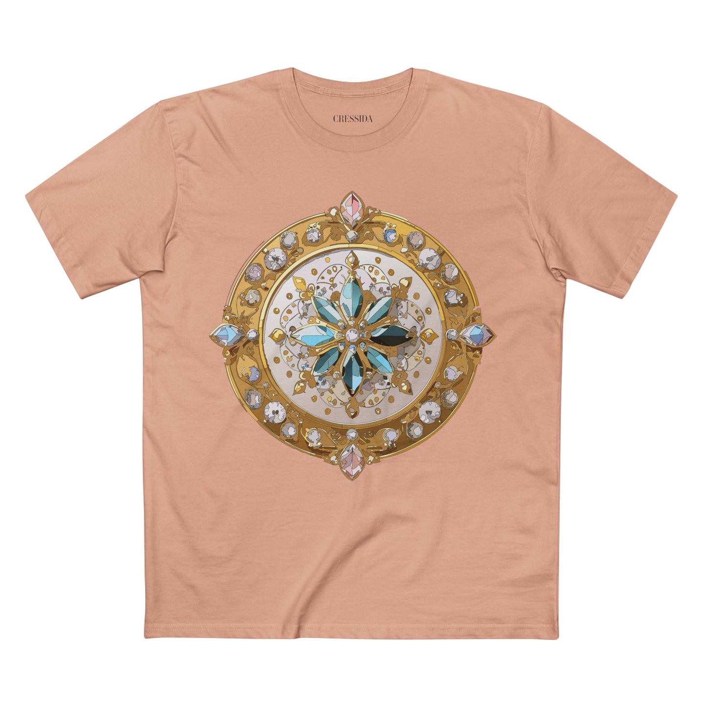 Medallion Shirt, Shirt with Medallion, Tee Shirt with Medal