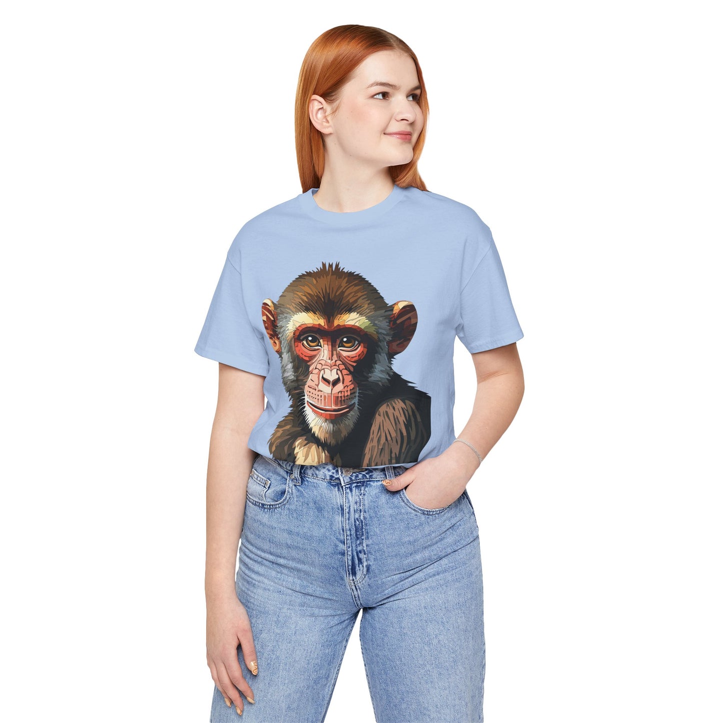 Unisex Animal Shirt, Tee Shirt with Animals, Art Design Tee Shirt, Wild Animals Shirt