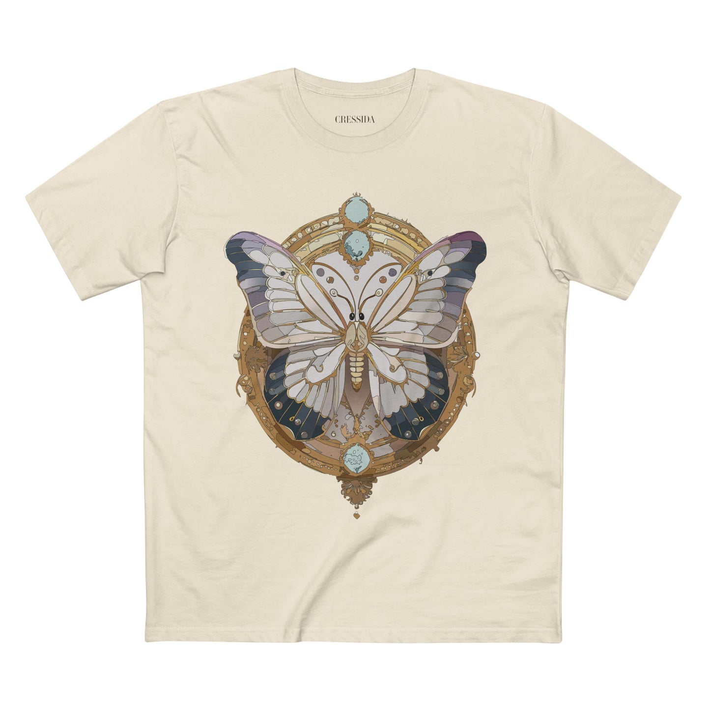 Butterfly shirt, Shirt with Butterfly, Tee Shirt with Antique Butterfly