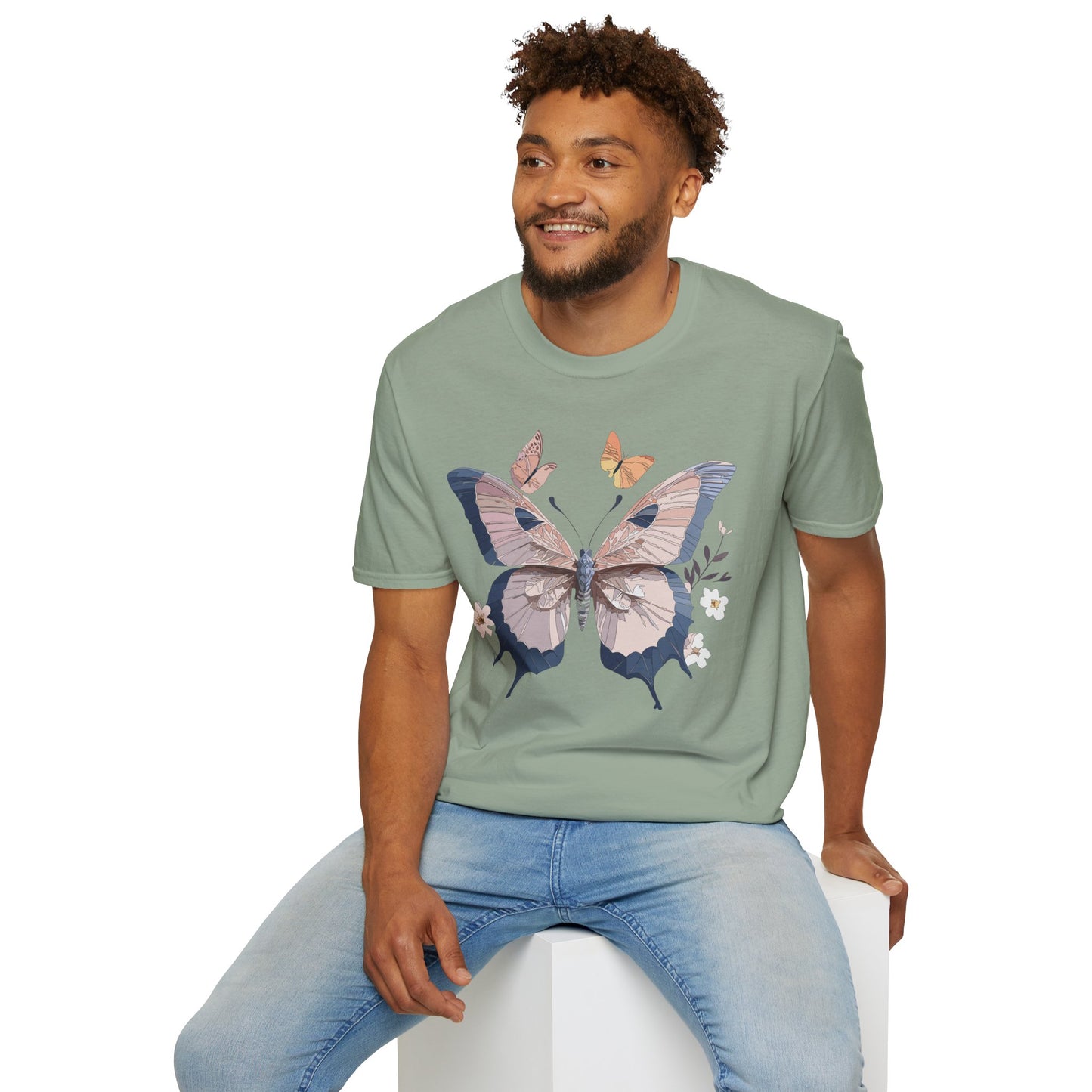 Butterfly Shirt, T Shirt with Butterfly, Monarch Shirt