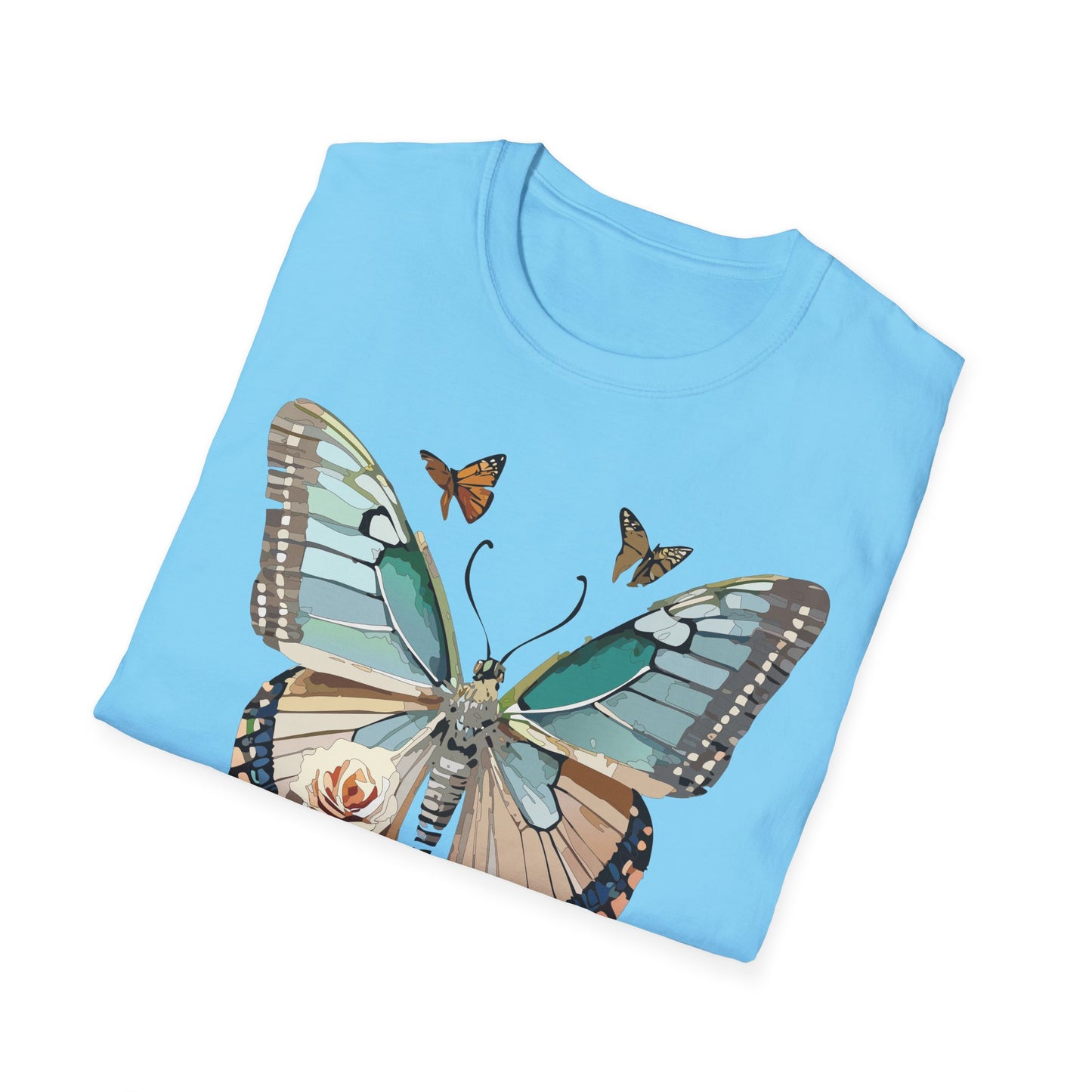 Butterfly Shirt, T Shirt with Butterfly, Monarch Shirt