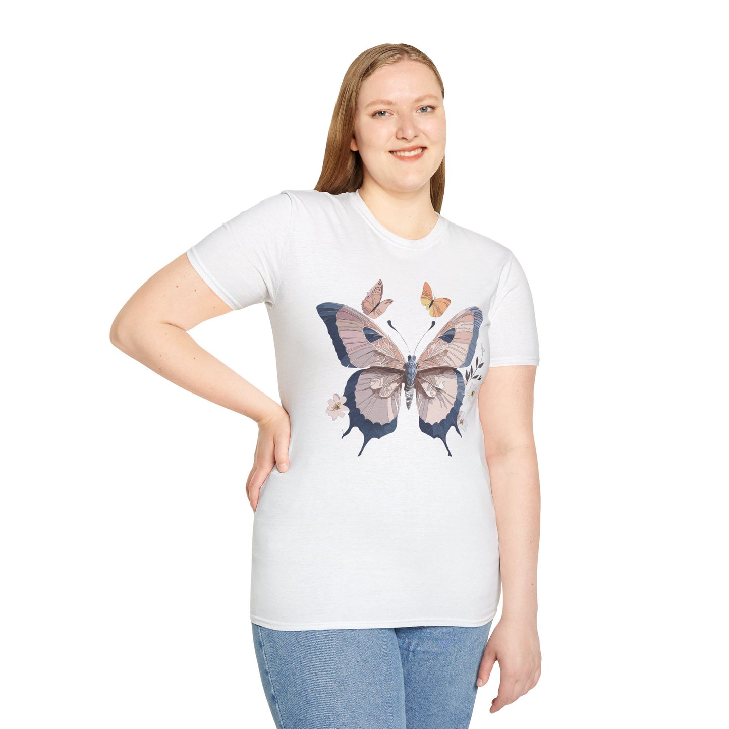 Butterfly Shirt, T Shirt with Butterfly, Monarch Shirt