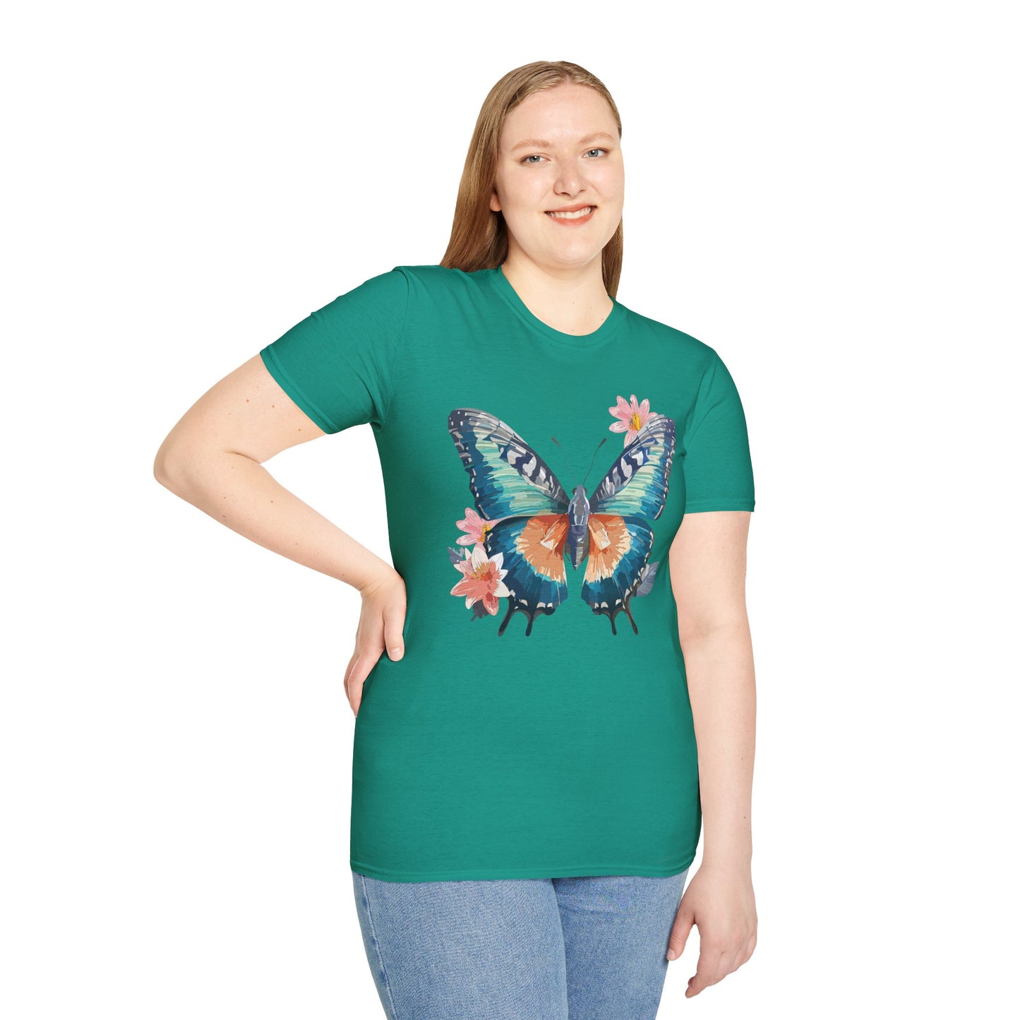 Butterfly Shirt, T Shirt with Butterfly, Monarch Shirt