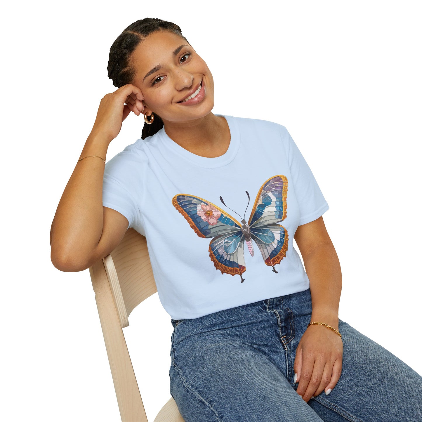 Butterfly Shirt, T Shirt with Butterfly, Monarch Shirt