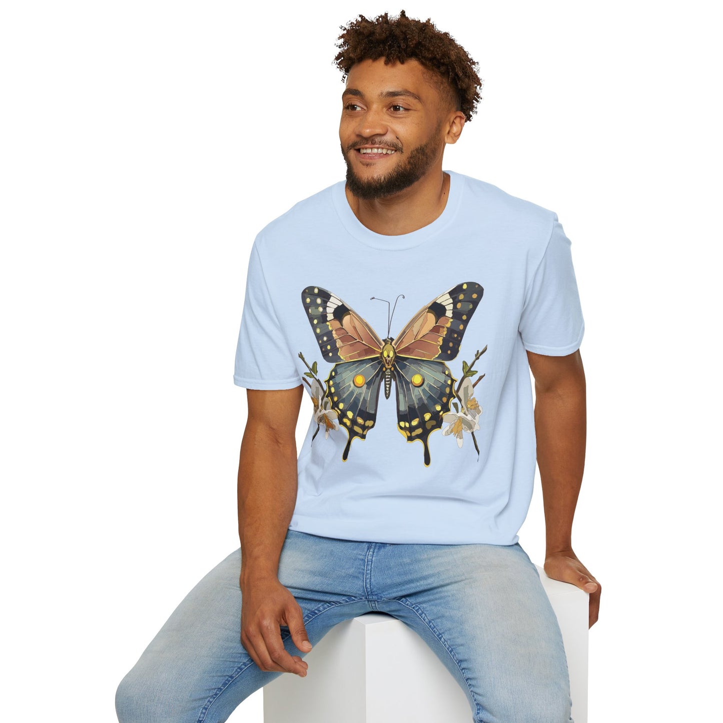 Butterfly Shirt, T Shirt with Butterfly, Monarch Shirt