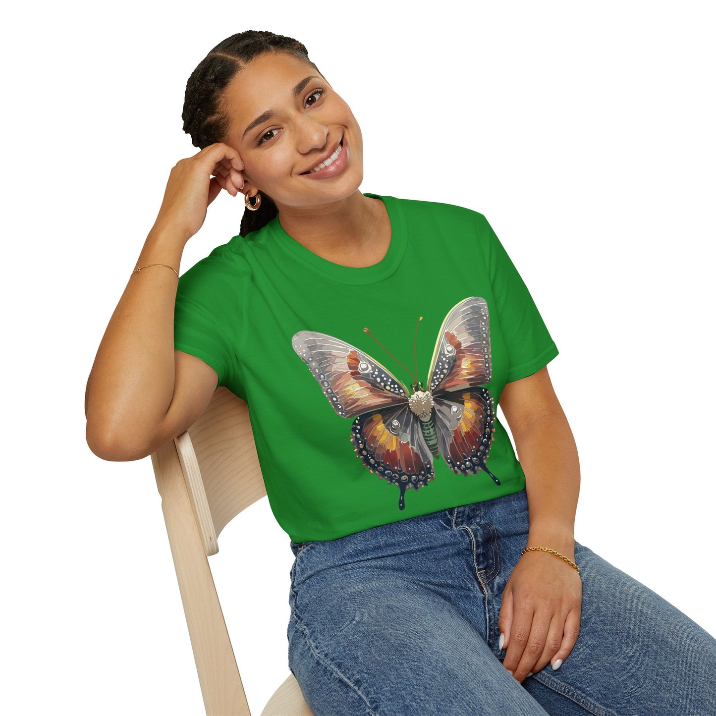 Butterfly Shirt, T Shirt with Butterfly, Monarch Shirt